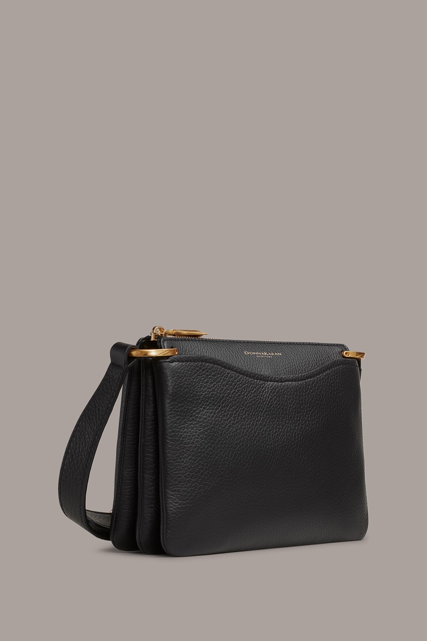 Black GLENWOOD CROSSBODY BAG Donna Karan