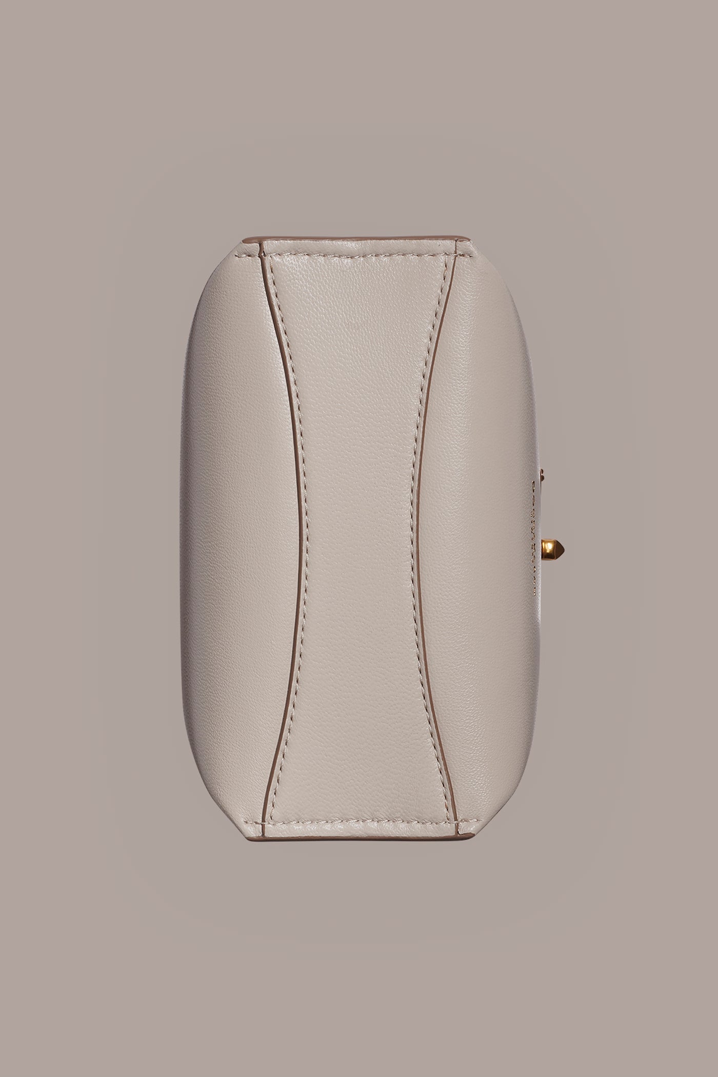 Sand BRIDGEHAMPTON LEATHER CROSSBODY BAG Donna Karan