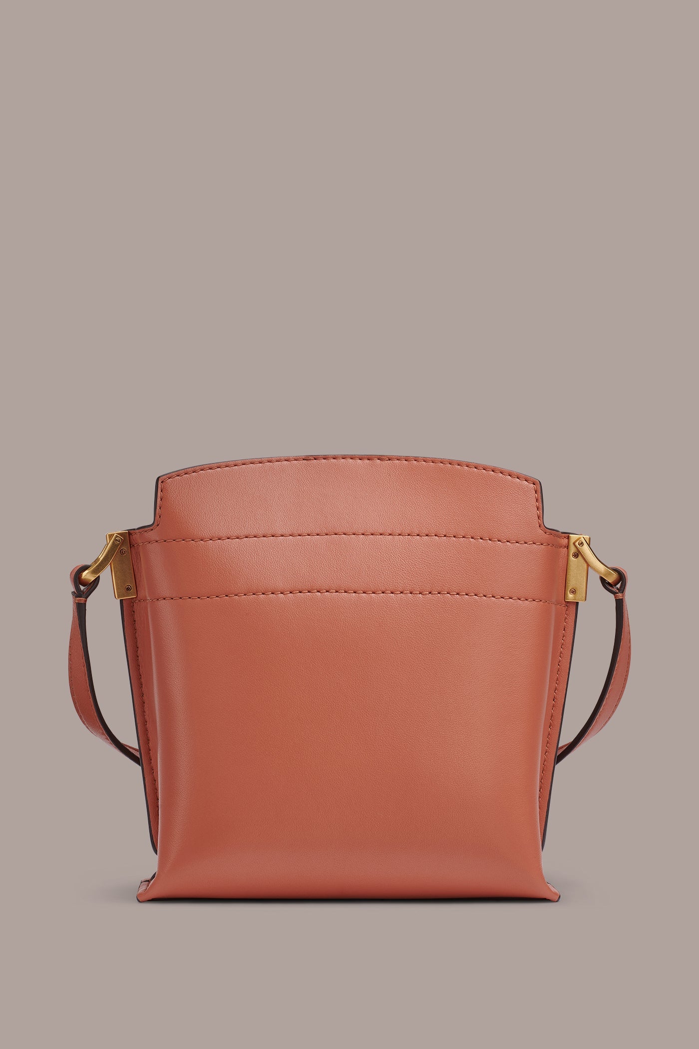 Amber BRIDGEHAMPTON LEATHER CROSSBODY BAG Donna Karan