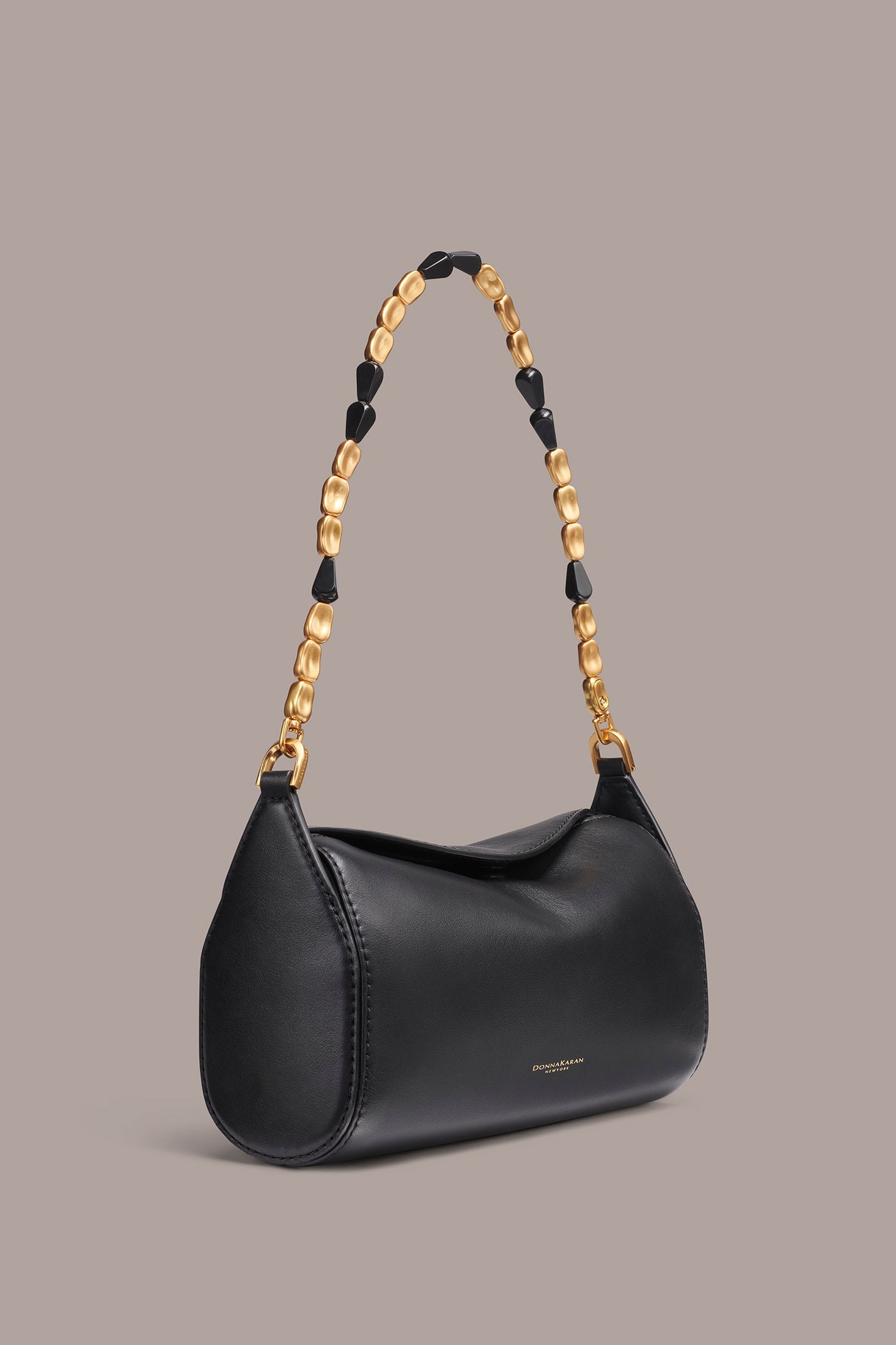 Black CRINOLINE CROSSBODY BAG Donna Karan