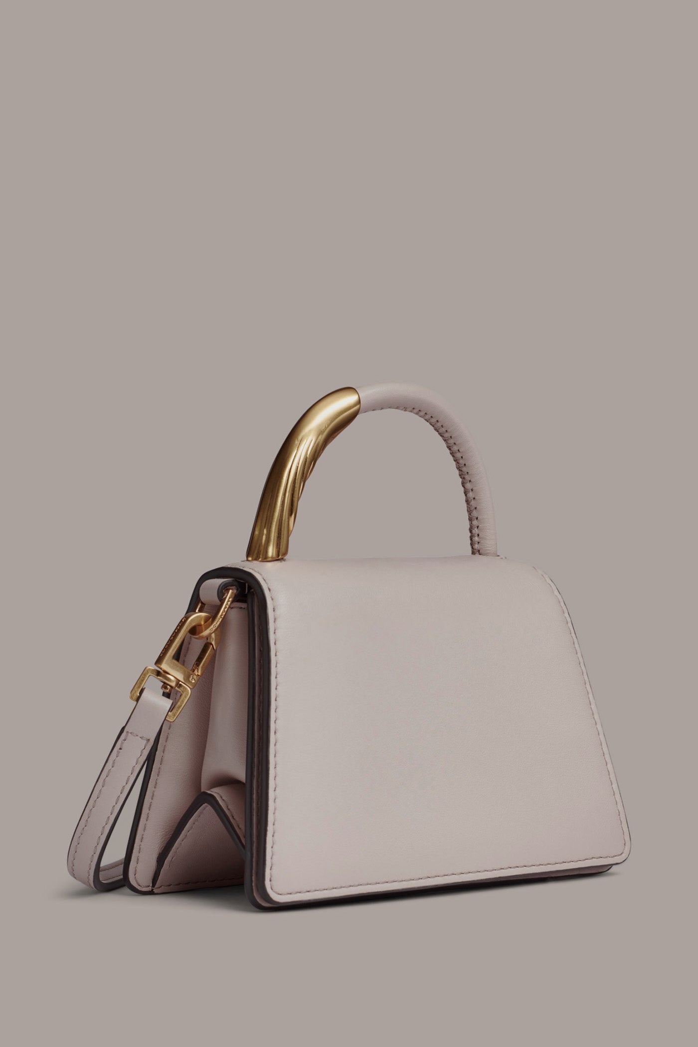SHADOW GREY TULLE MINI CROSSBODY BAG Donna Karan