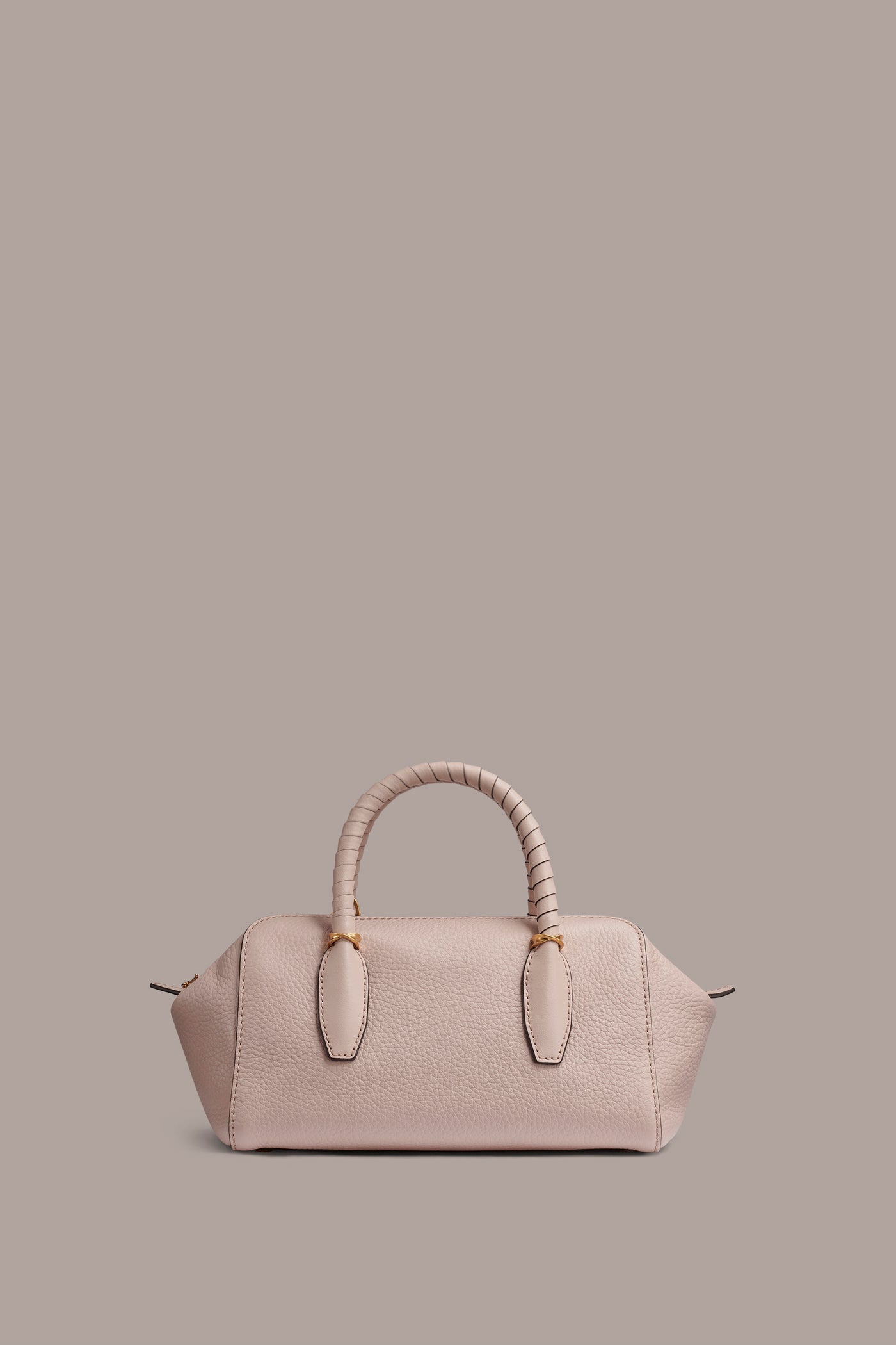 Snow Petal CHANTILLY LEATHER MINI SATCHEL BAG Donna Karan