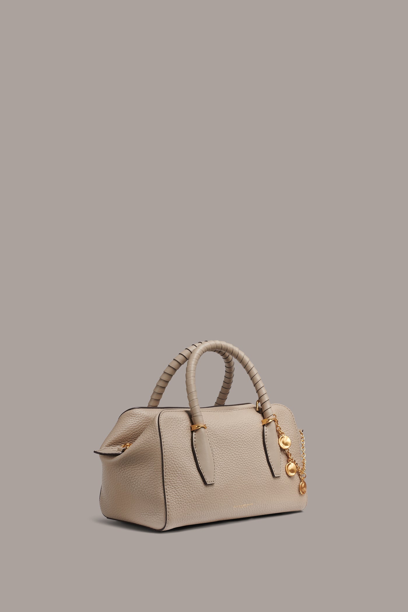 Moth CHANTILLY LEATHER MINI SATCHEL BAG Donna Karan