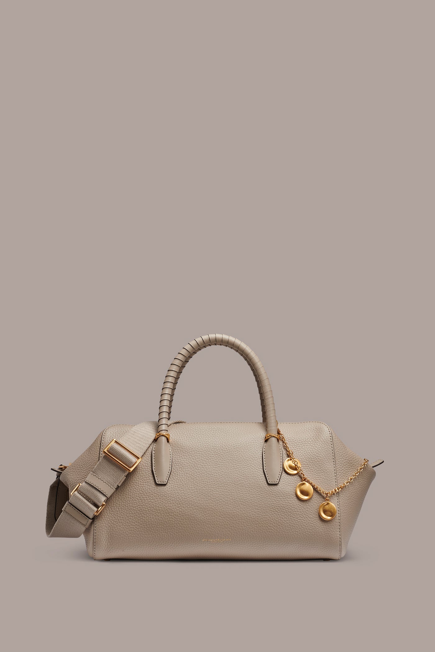 Moth CHANTILLY LEATHER SATCHEL BAG Donna Karan