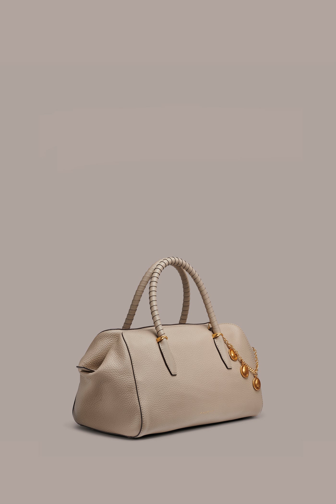 Moth CHANTILLY LEATHER SATCHEL BAG Donna Karan