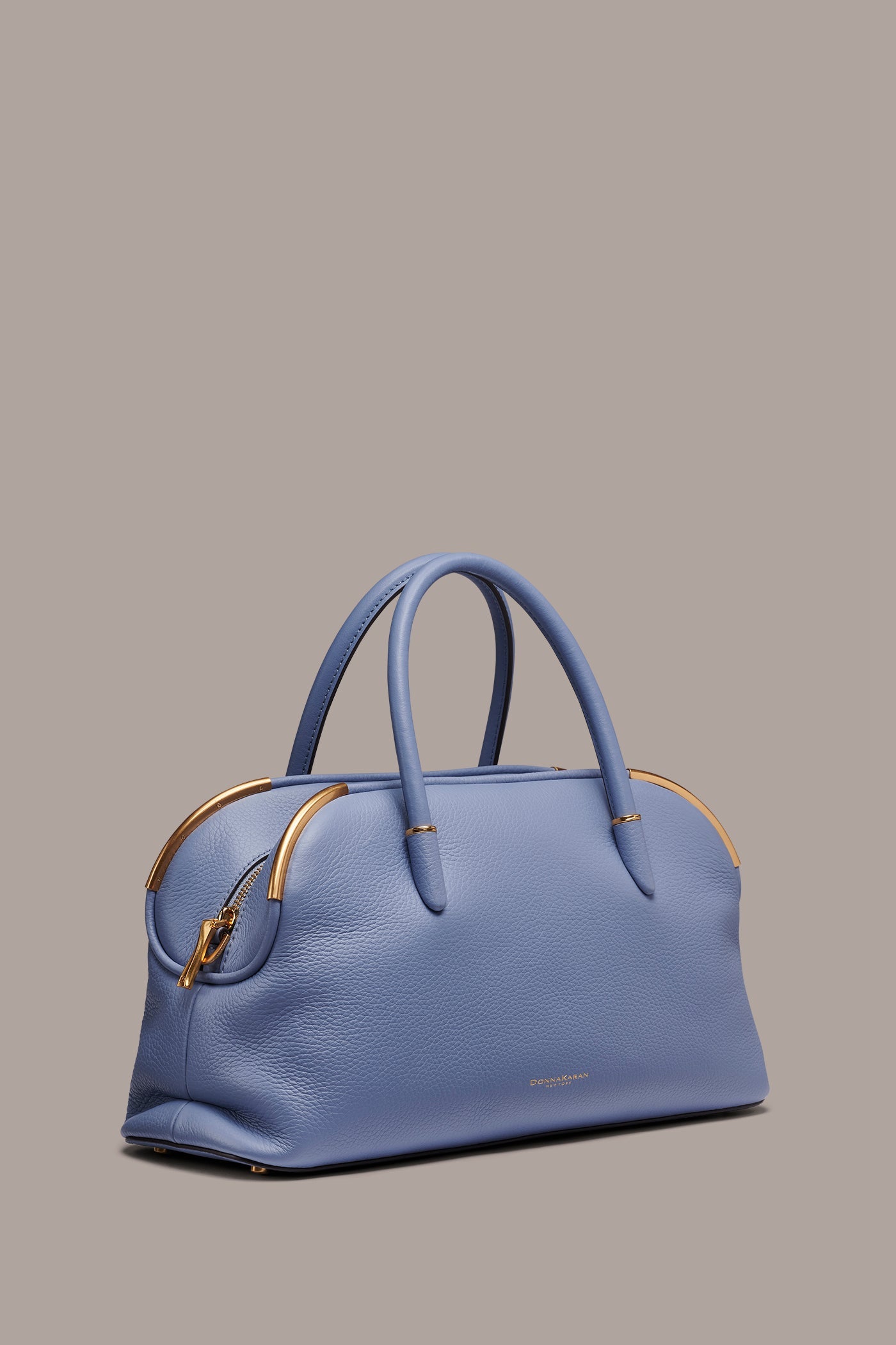 Tempest SATIN LEATHER SATCHEL Donna Karan