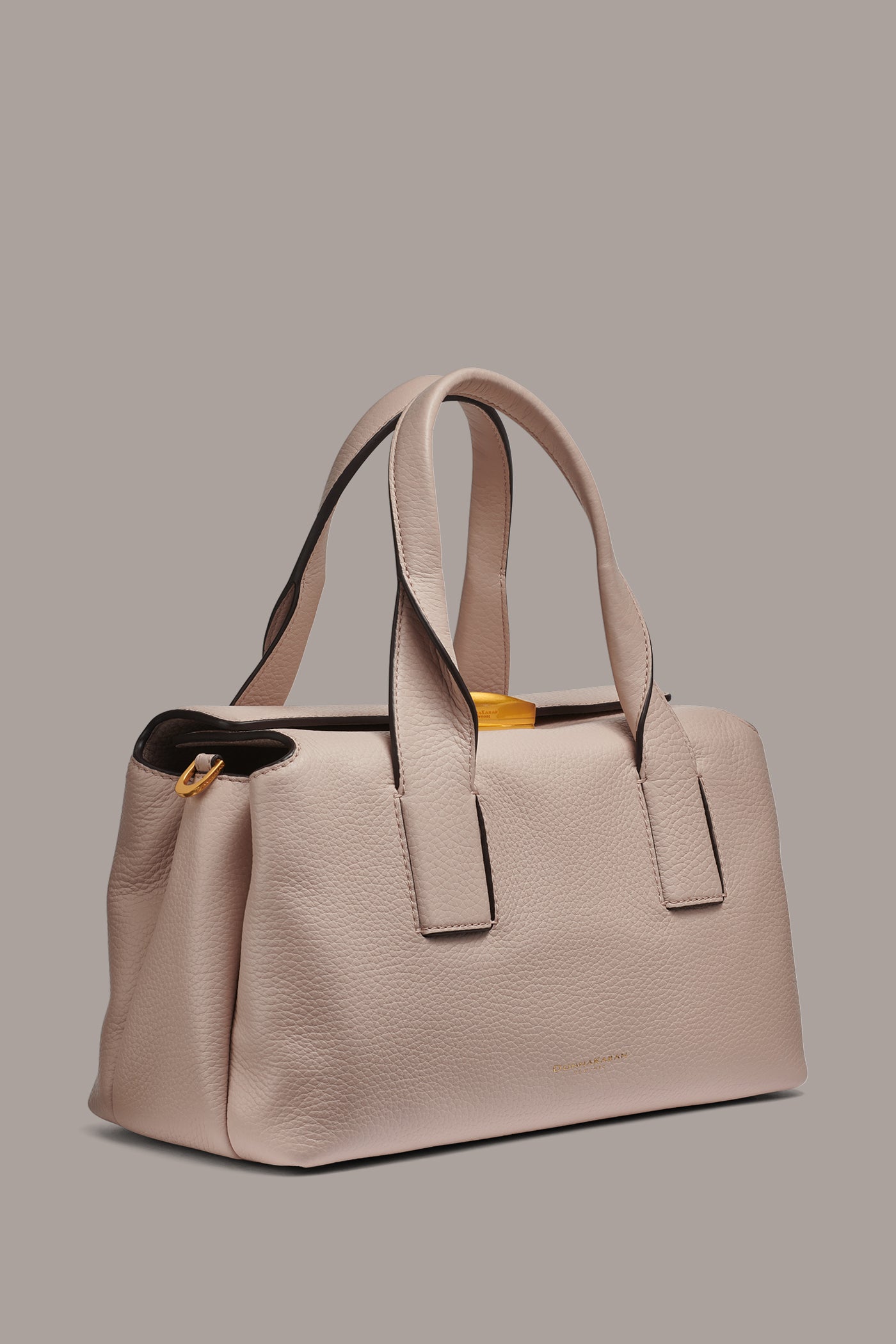SNOW PETAL AMAGANSETT LEATHER SATCHEL BAG Donna Karan
