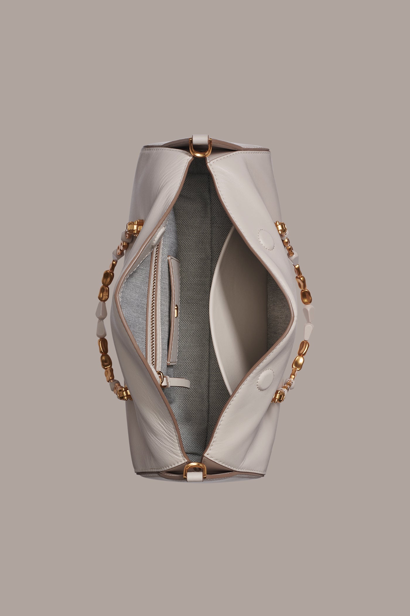 SAND CRINOLINE SATCHEL Donna Karan