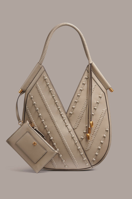 Moth BALDWIN LEATHER KNOT MINI SHOULDER BAG Donna Karan
