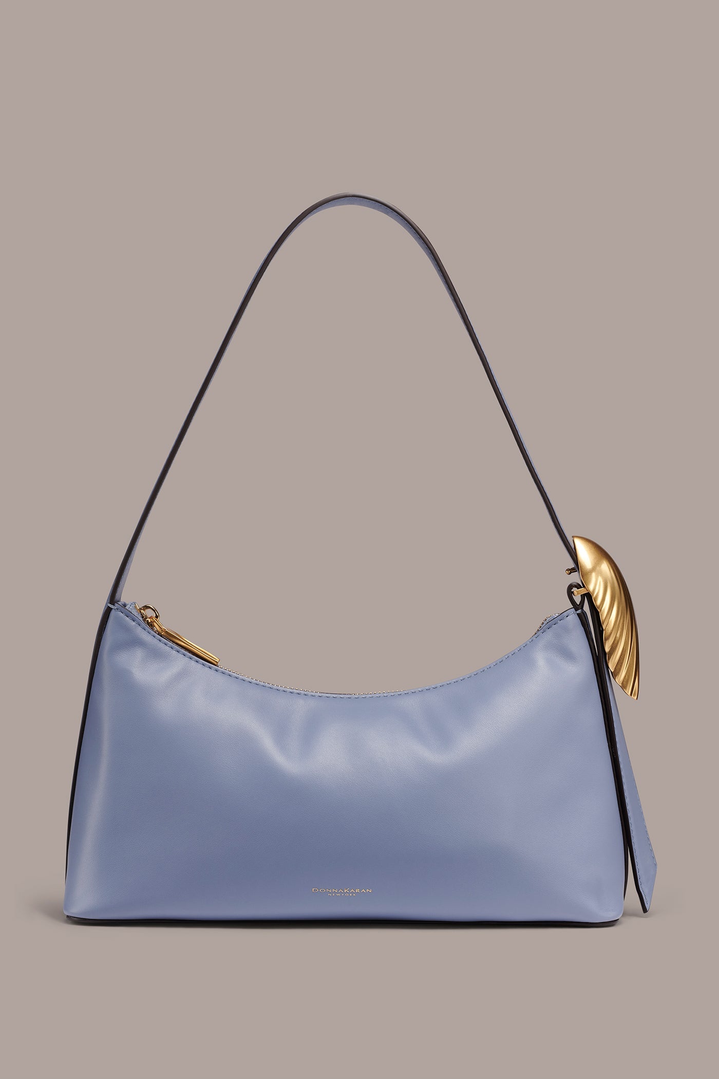 Tempest GEORGETTE LEATHER SHOULDER BAG Donna Karan