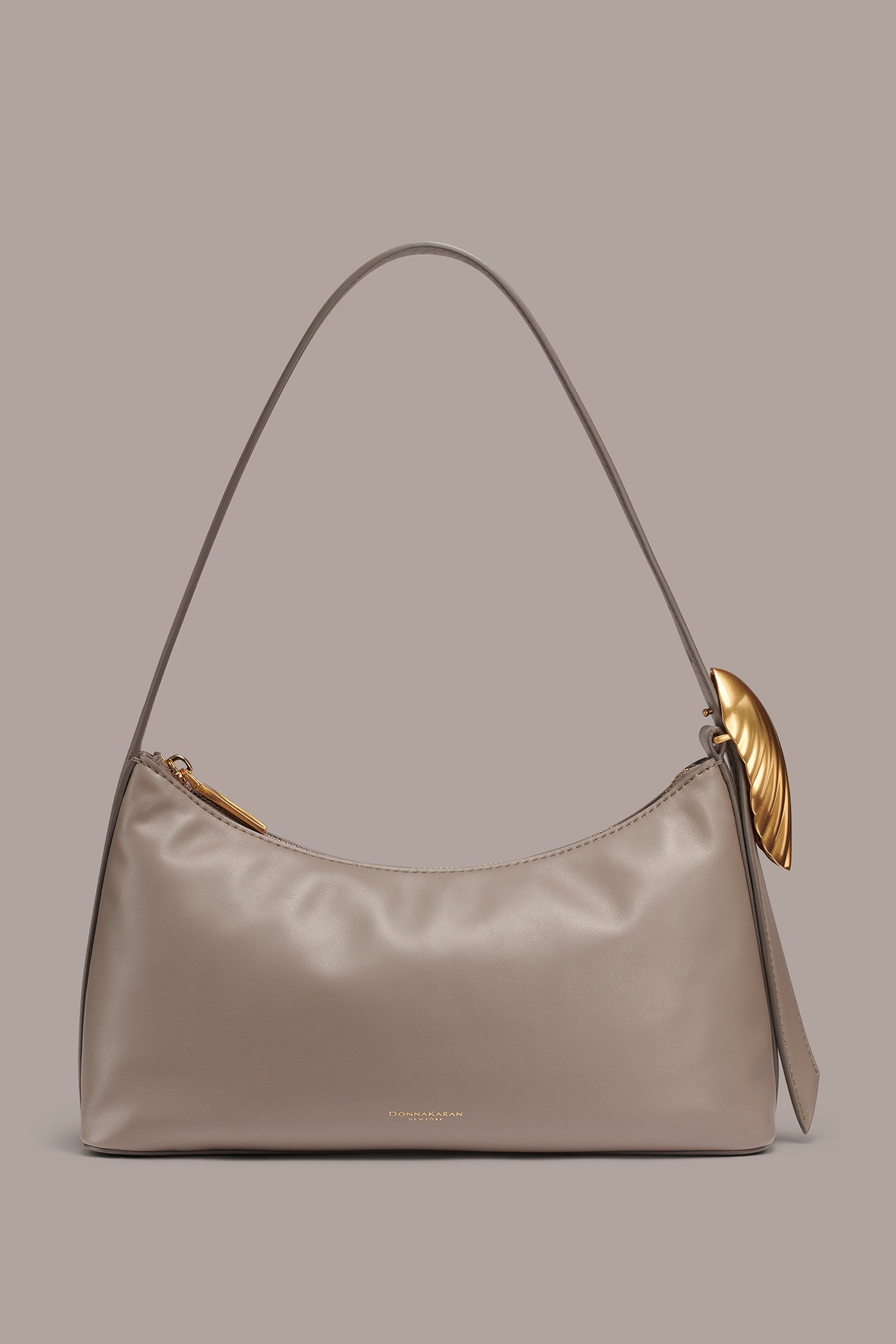Cloud GEORGETTE LEATHER SHOULDER BAG Donna Karan