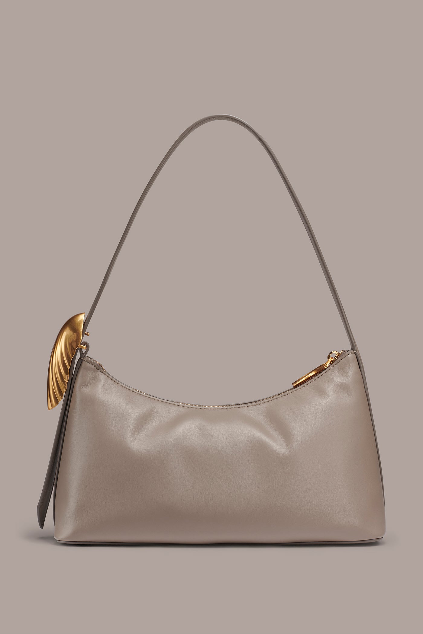 Cloud GEORGETTE LEATHER SHOULDER BAG Donna Karan