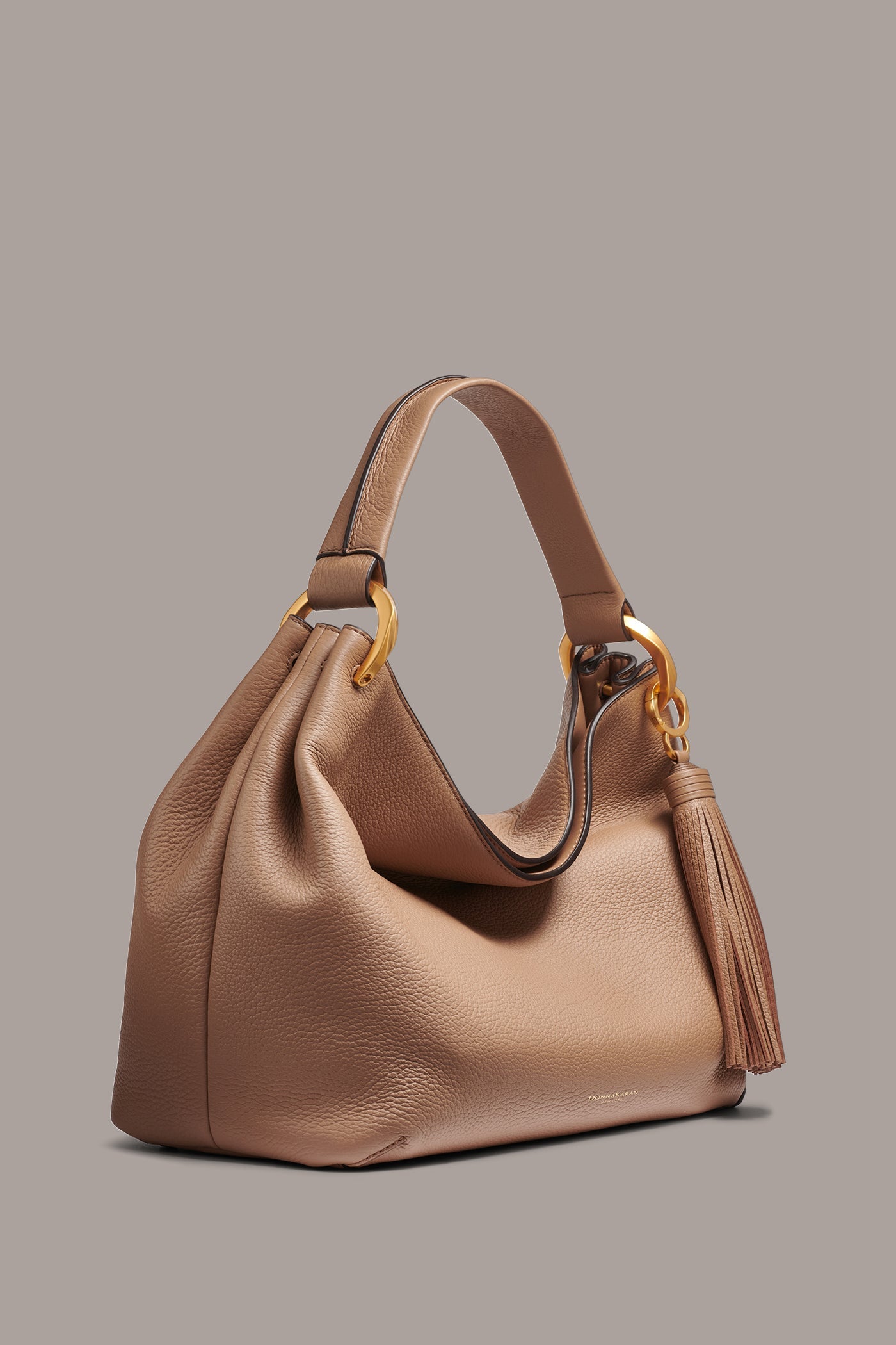 TOASTED ALMOND GLENWOOD SHOULDER BAG Donna Karan