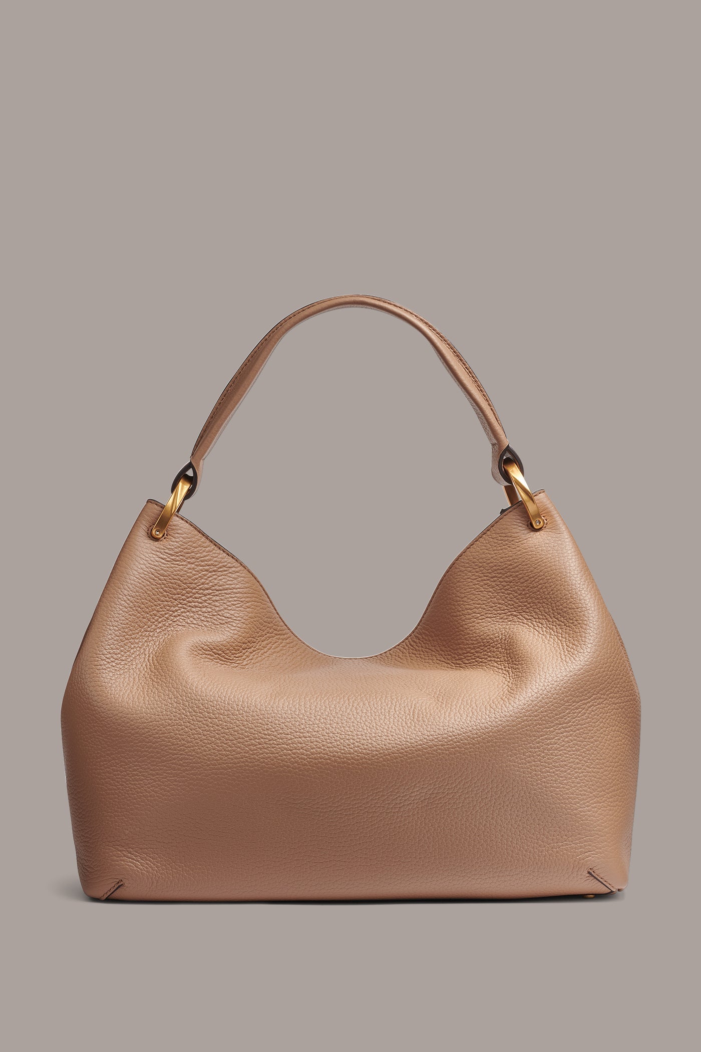 TOASTED ALMOND GLENWOOD SHOULDER BAG Donna Karan