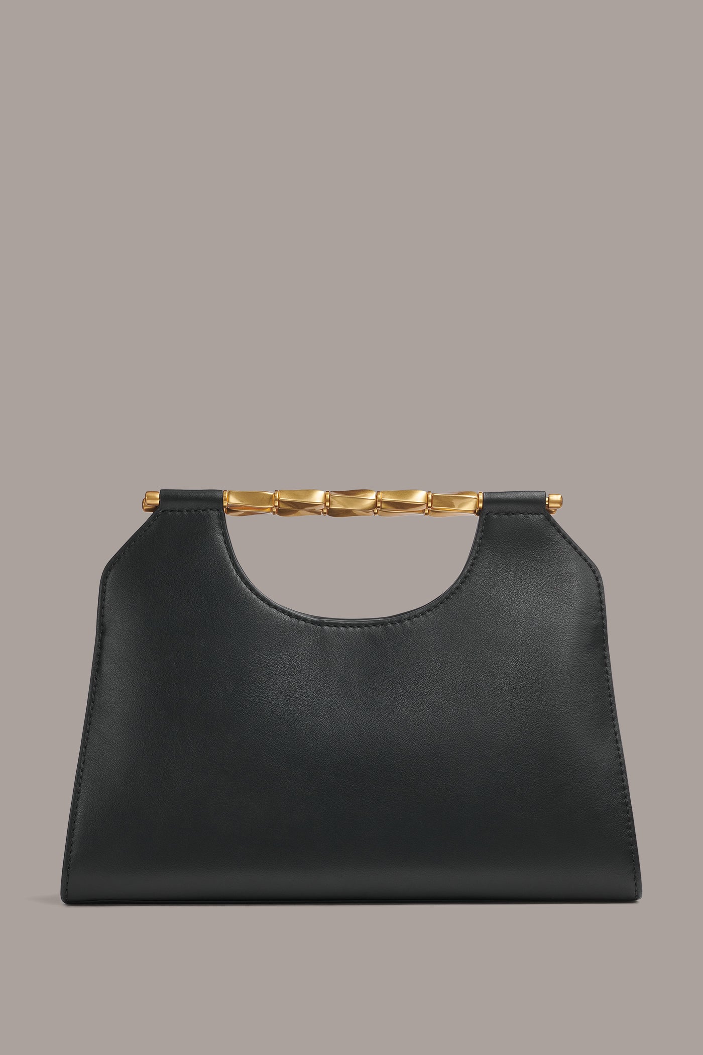 Black COMMACK CLUTCH Donna Karan