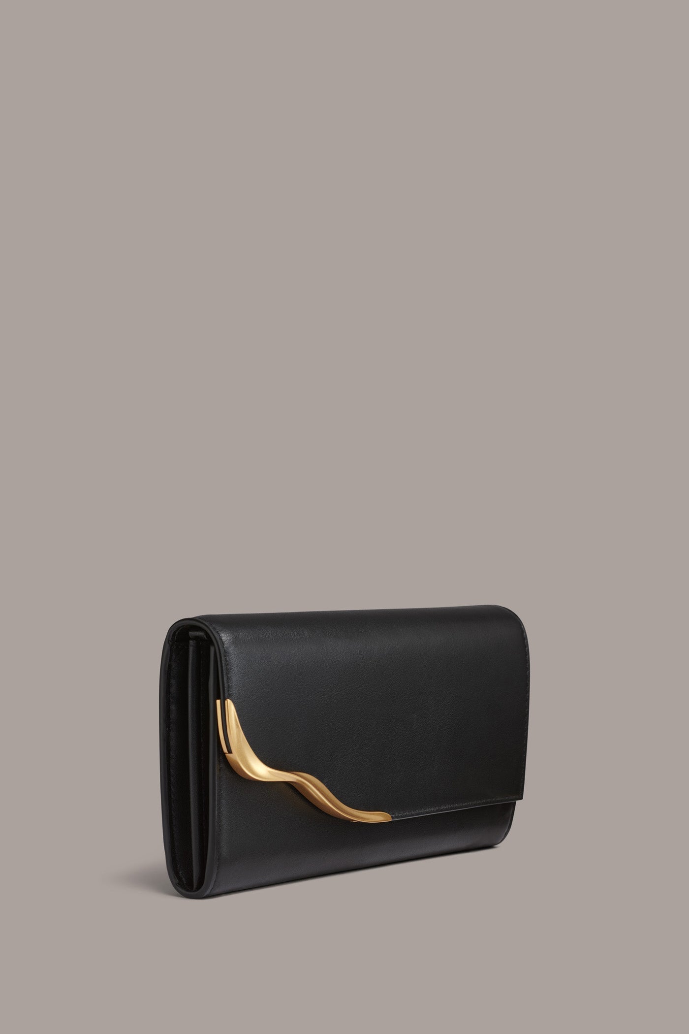 Black MALVERNE WRISTLET Donna Karan