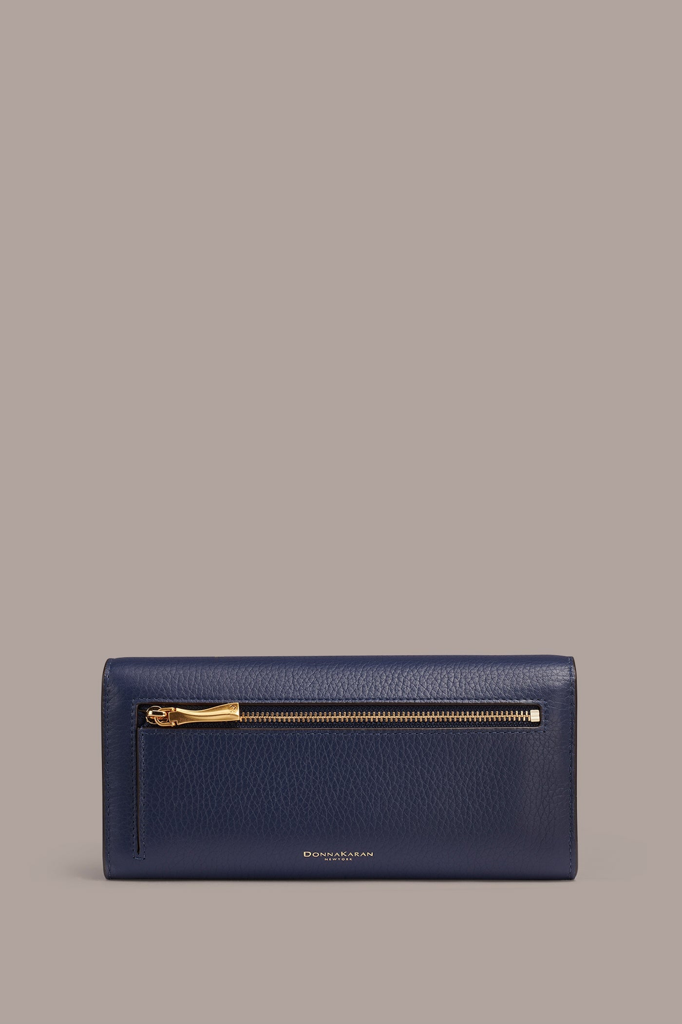 DARK NIGHT AMAGANSETT FLAP WALLET Donna Karan