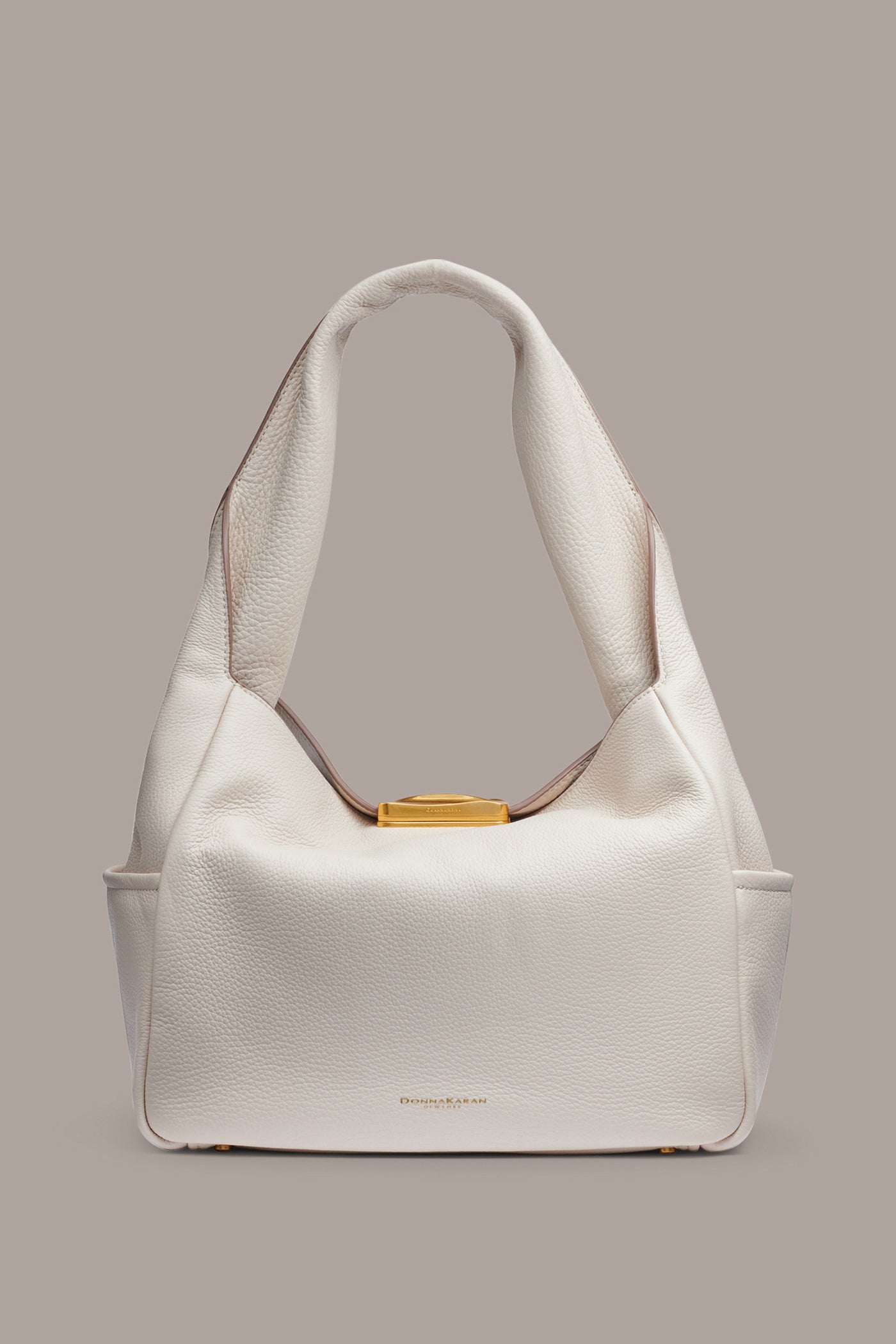 Sand AMAGANSETT SHOULDER BAG Donna Karan