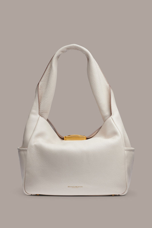 Sand AMAGANSETT SHOULDER BAG Donna Karan