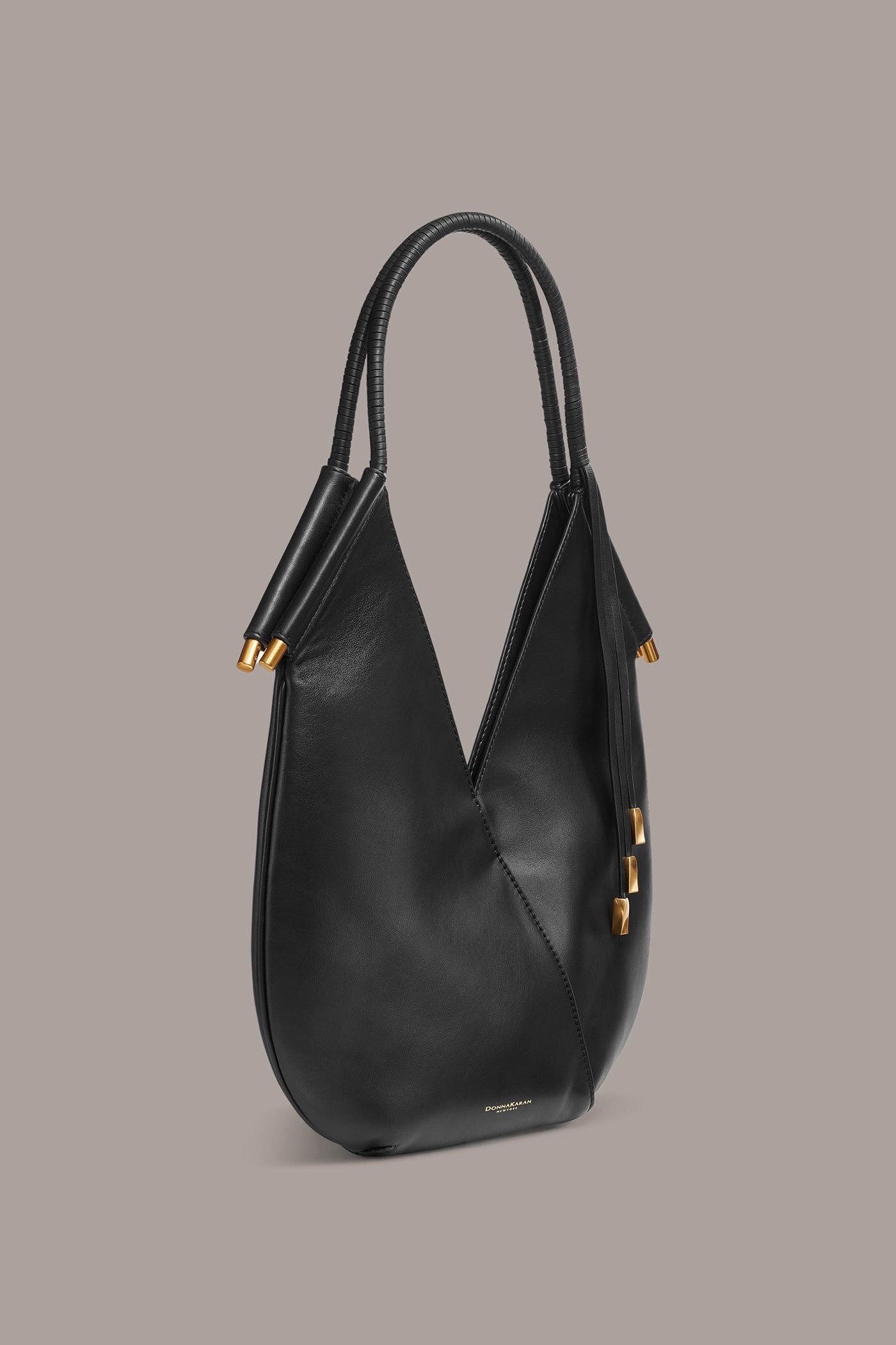 Black BALDWIN MINI SHOULDER BAG Donna Karan