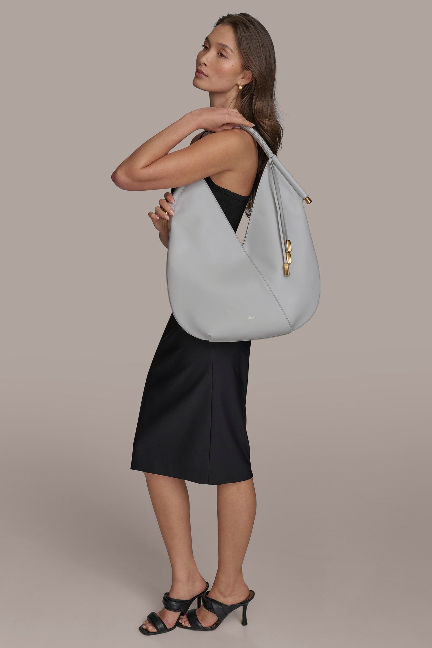 SAND BALDWIN LARGE SHOULDER BAG Donna Karan