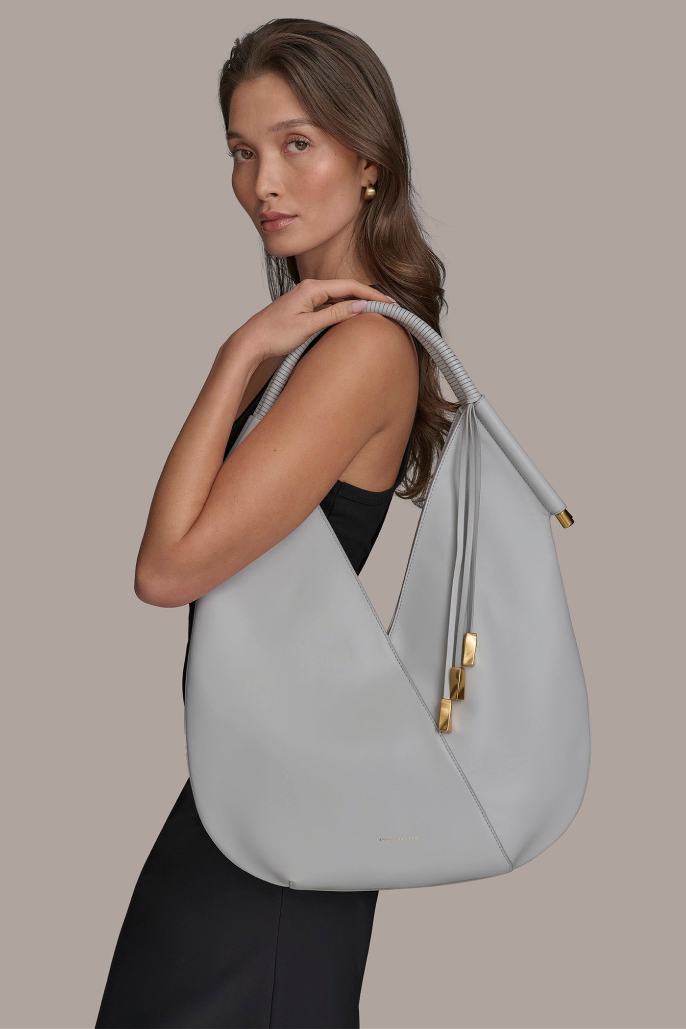 SAND BALDWIN LARGE SHOULDER BAG Donna Karan