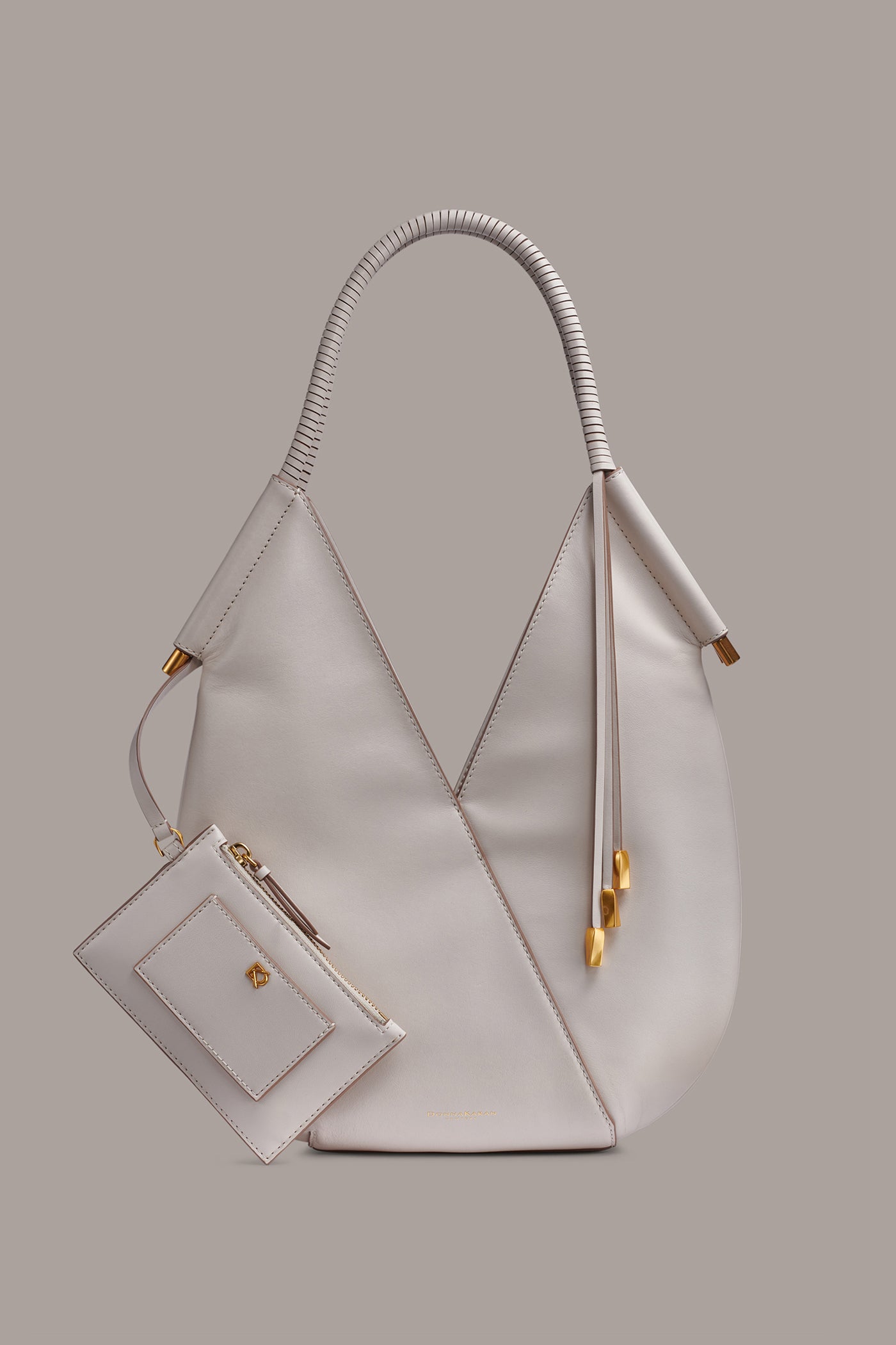 Sand BALDWIN MINI SHOULDER BAG Donna Karan