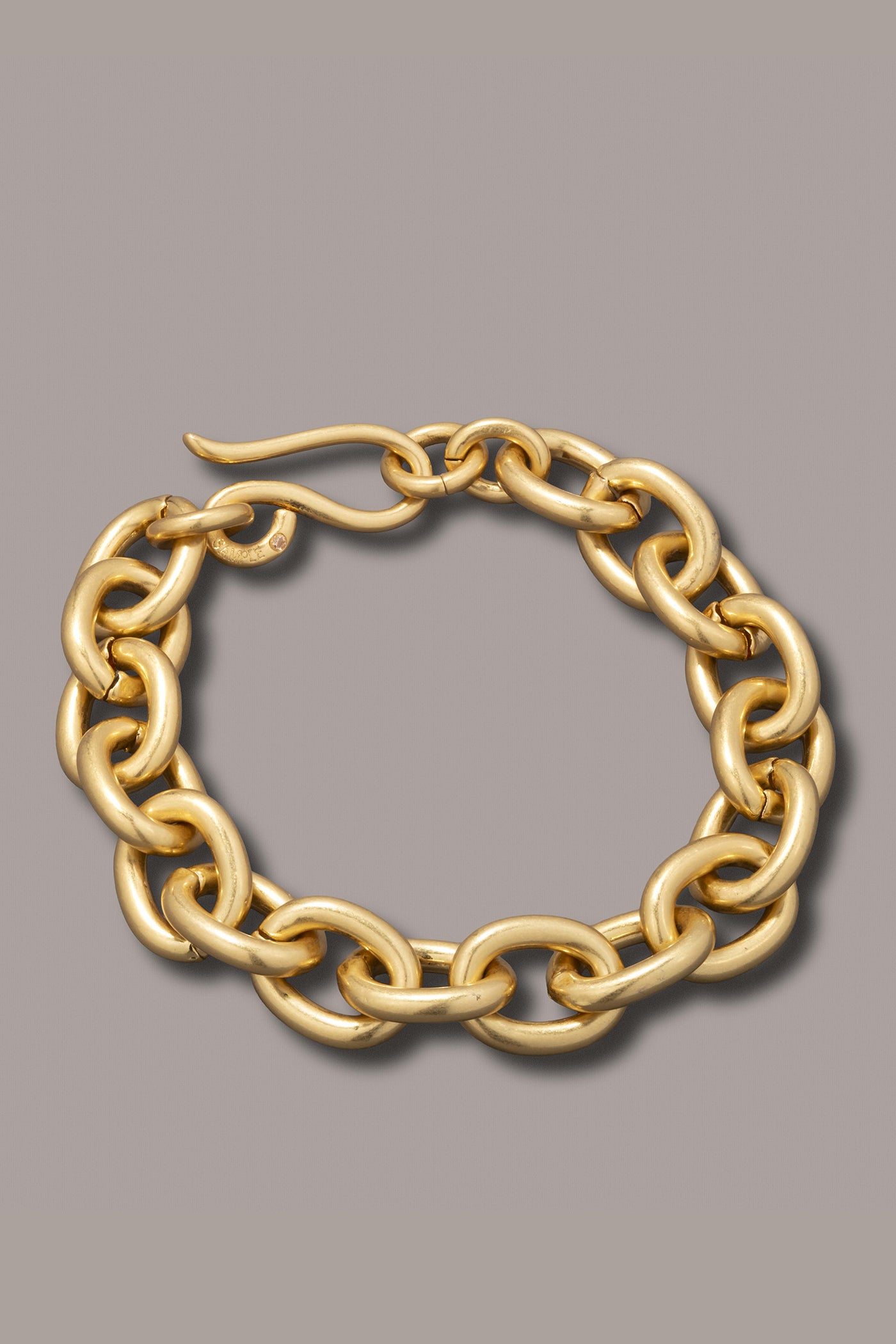 Gold CHAIN LINK FLEX BRACELET Donna Karan