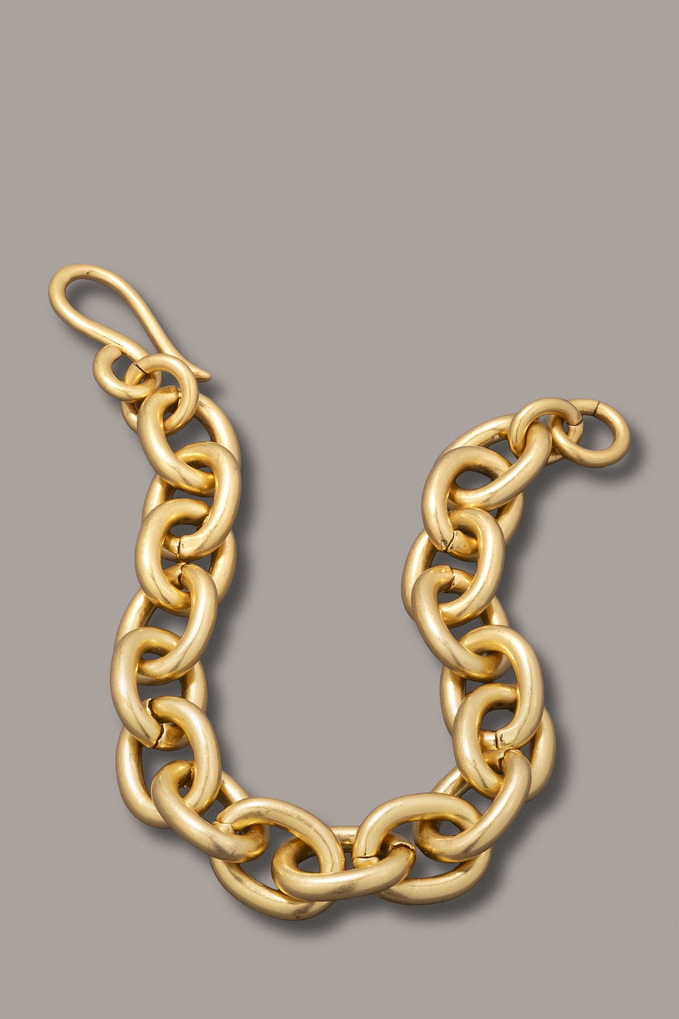 Gold CHAIN LINK FLEX BRACELET Donna Karan