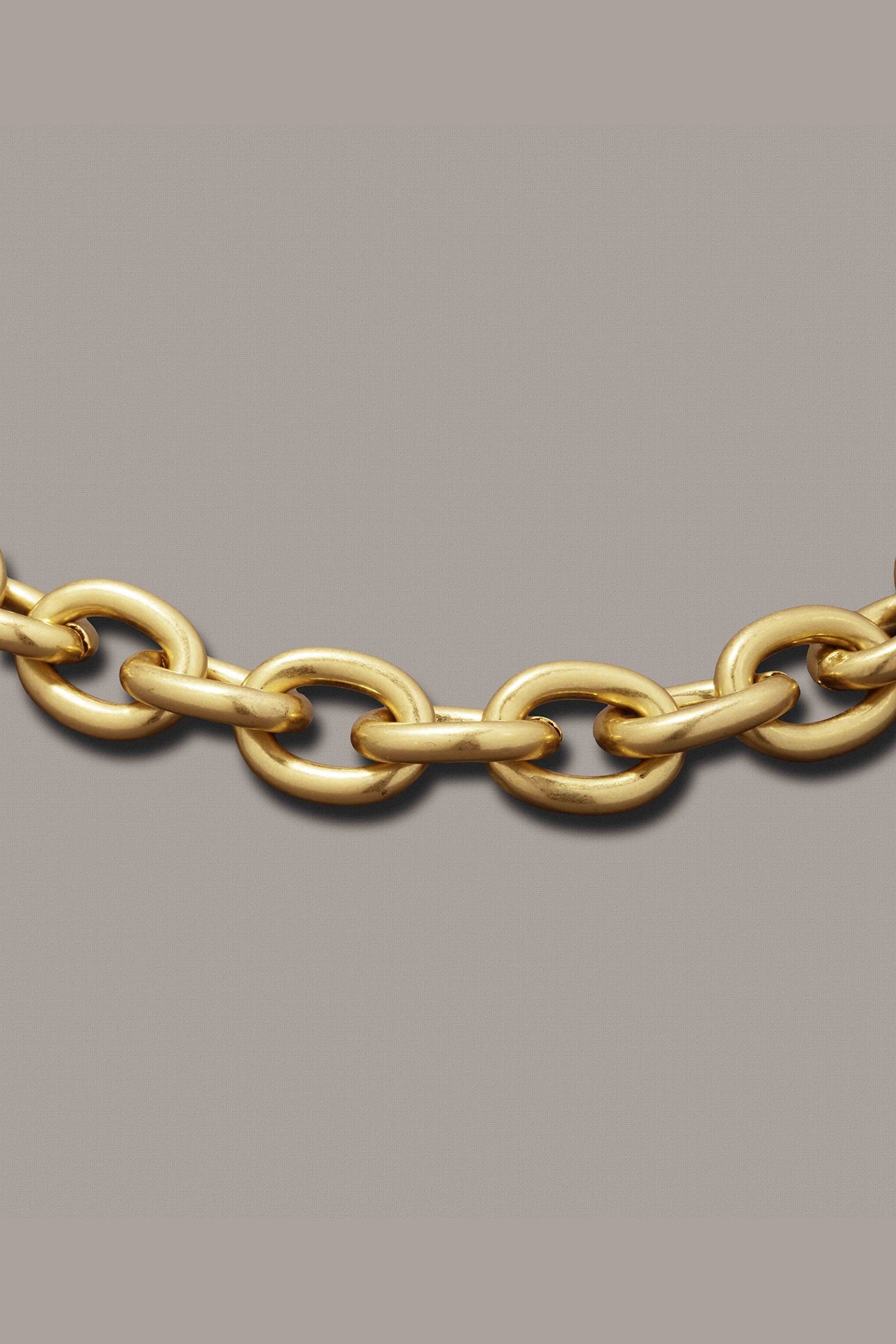Gold CHAIN LINK FLEX BRACELET Donna Karan