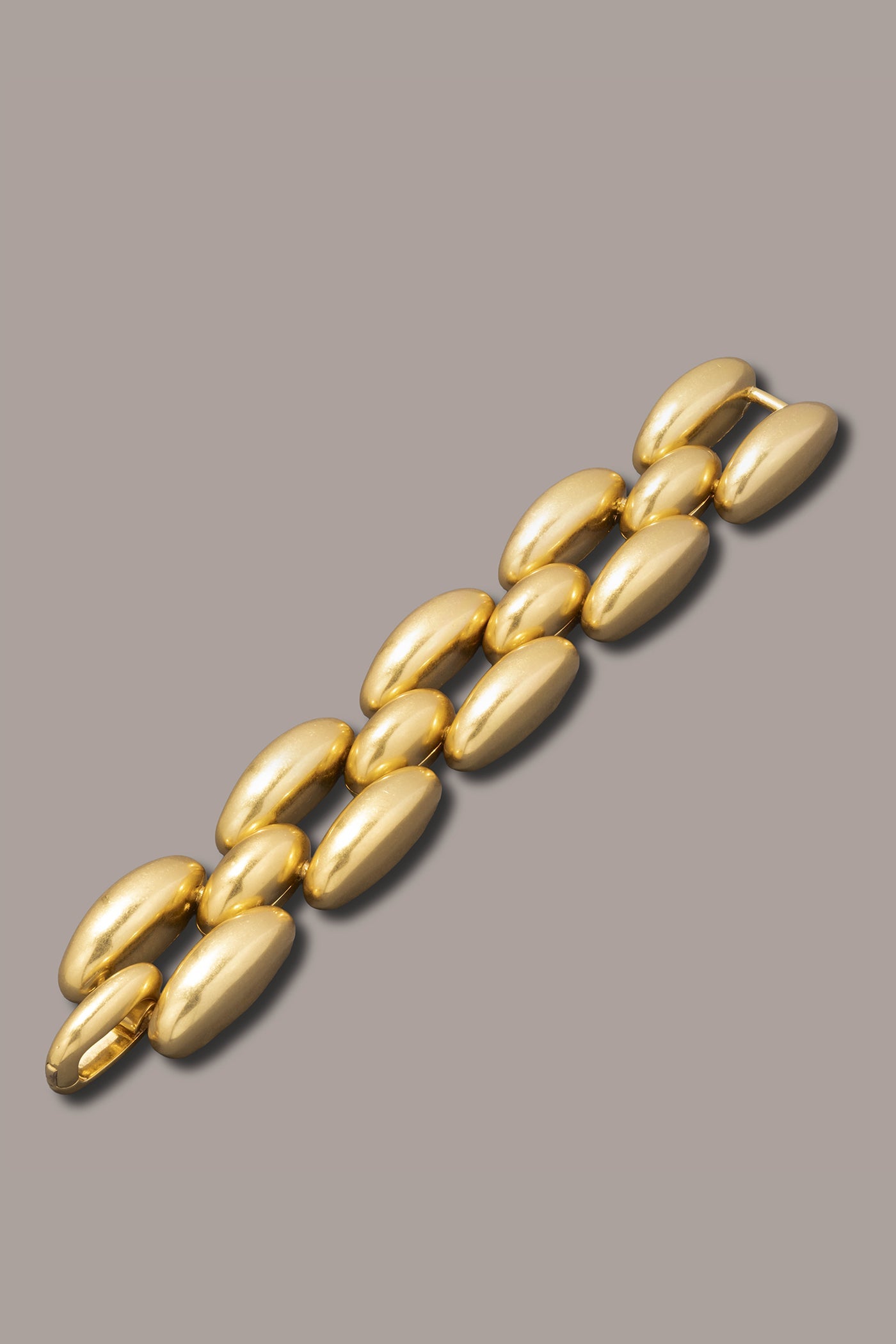 Gold CHUNK LINK FLEX BRACELET Donna Karan