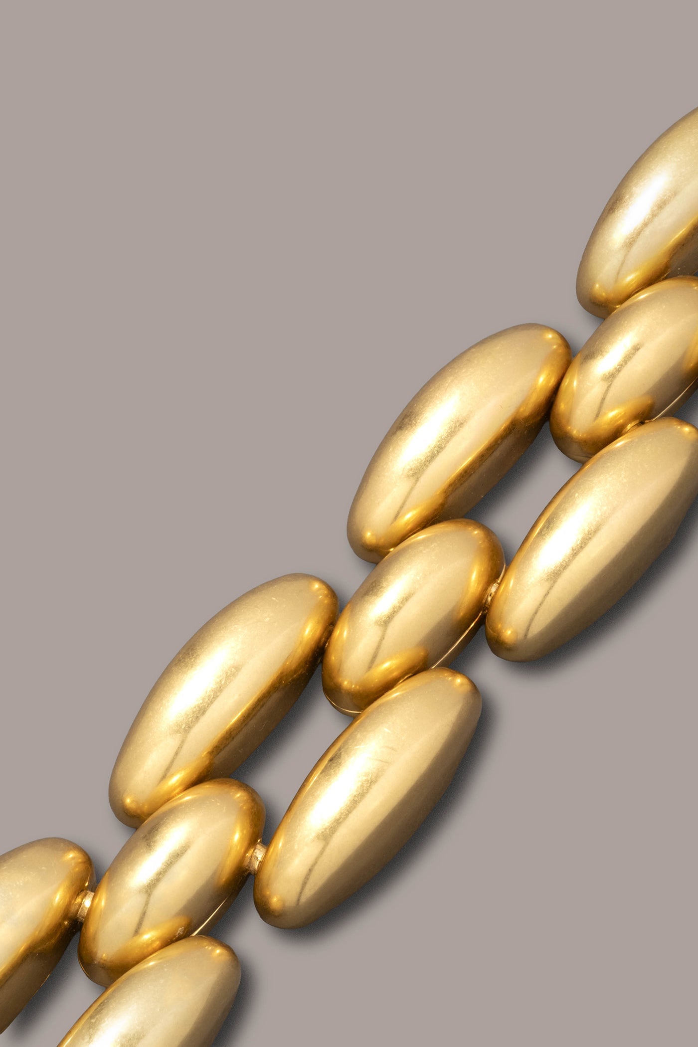 Gold CHUNK LINK FLEX BRACELET Donna Karan