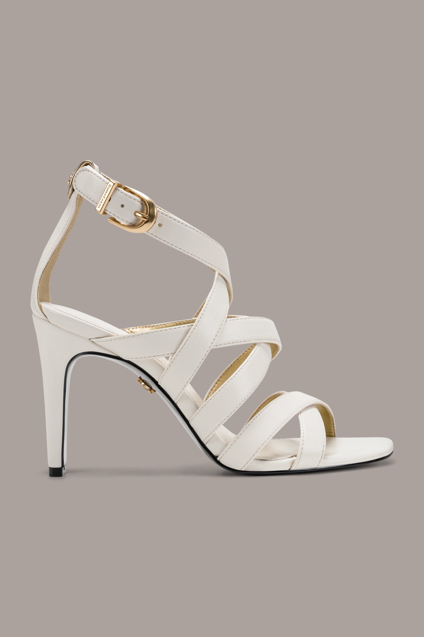 Ivory BRIARROSE ANKLE-STRAP SANDAL Donna Karan