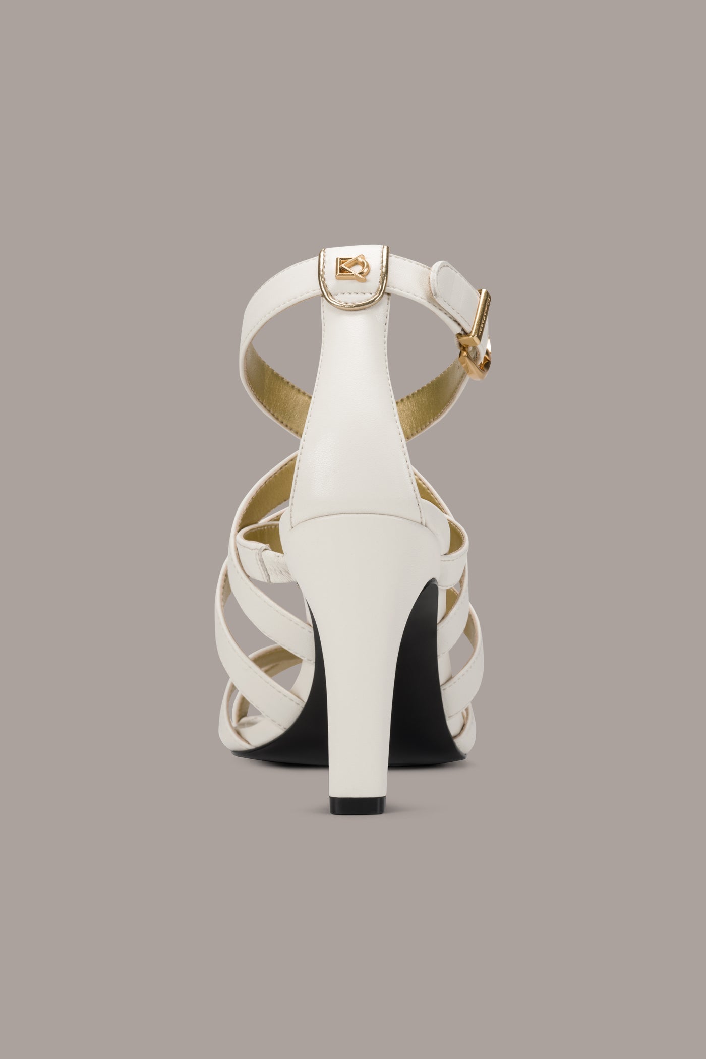 Ivory BRIARROSE ANKLE-STRAP SANDAL Donna Karan