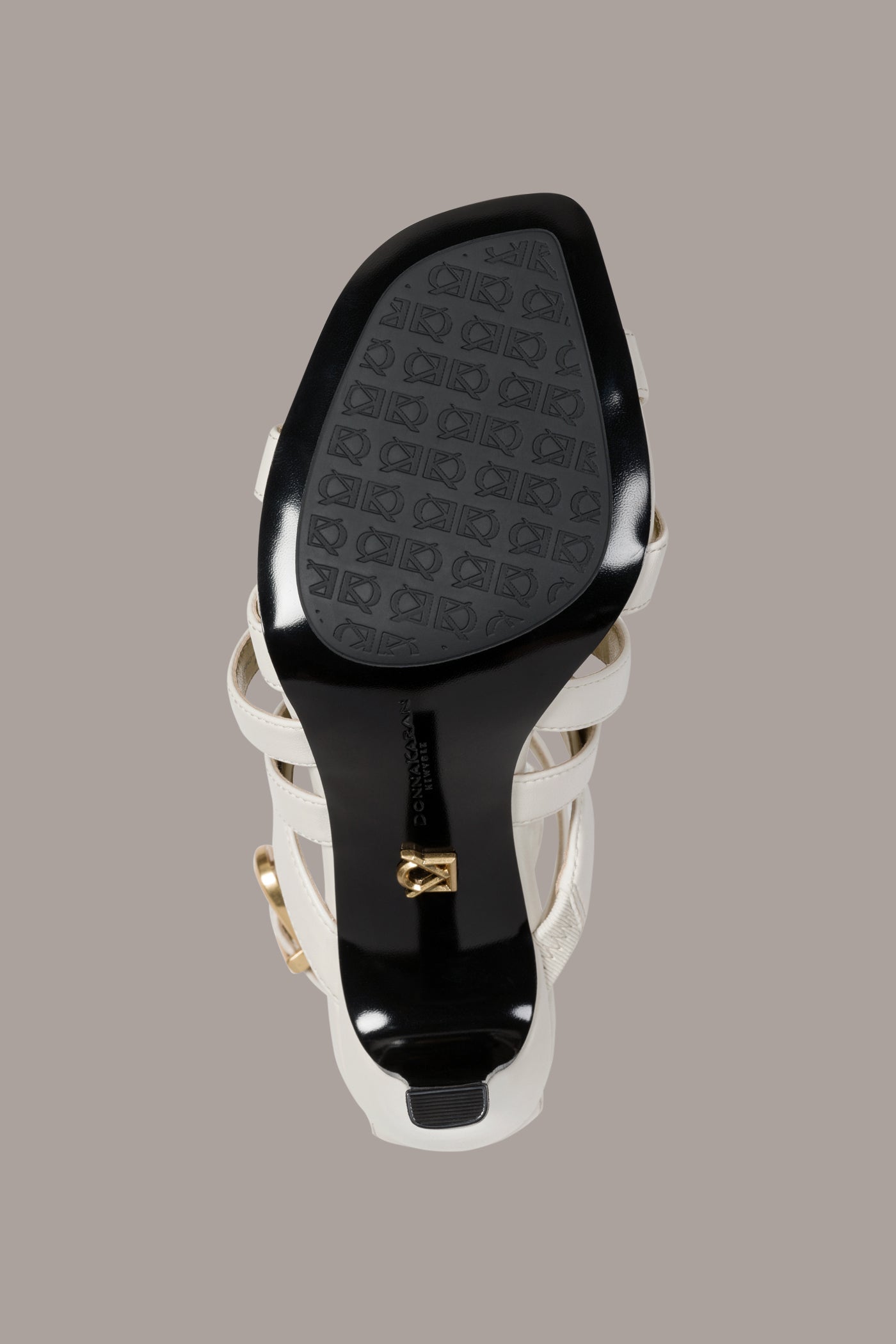 Ivory BRIARROSE ANKLE-STRAP SANDAL Donna Karan