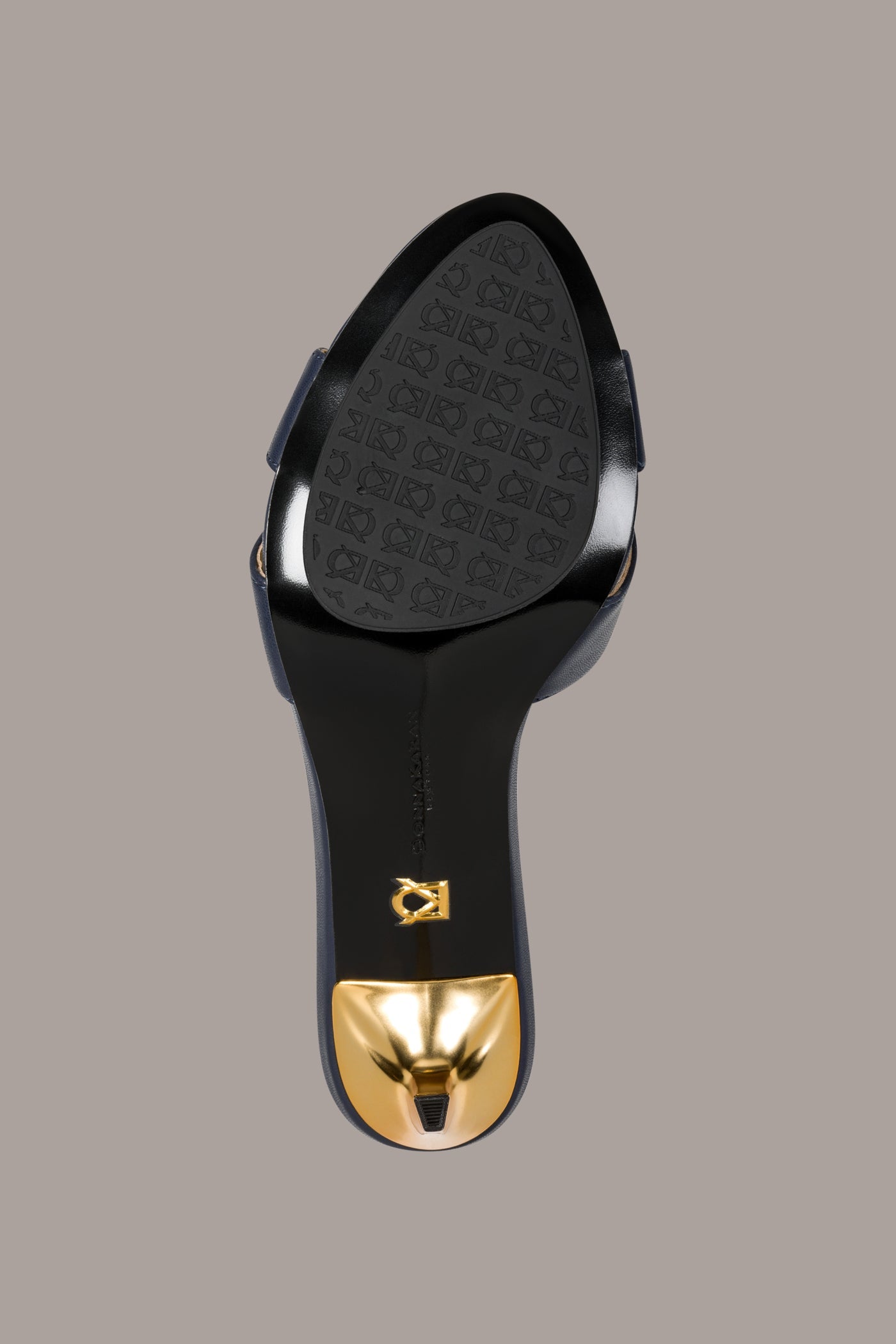 Navy SAMSON MULE SANDAL Donna Karan