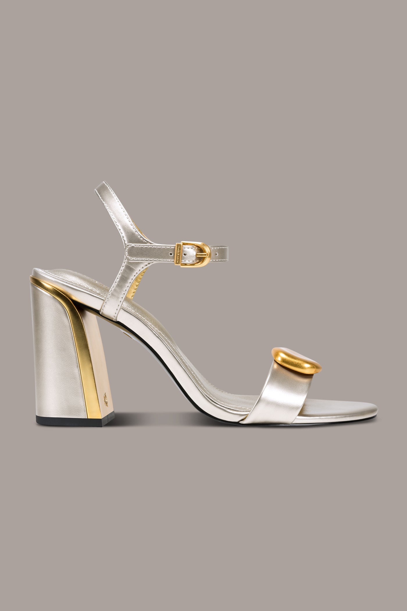 White Gold SERAPHINA SANDAL Donna Karan