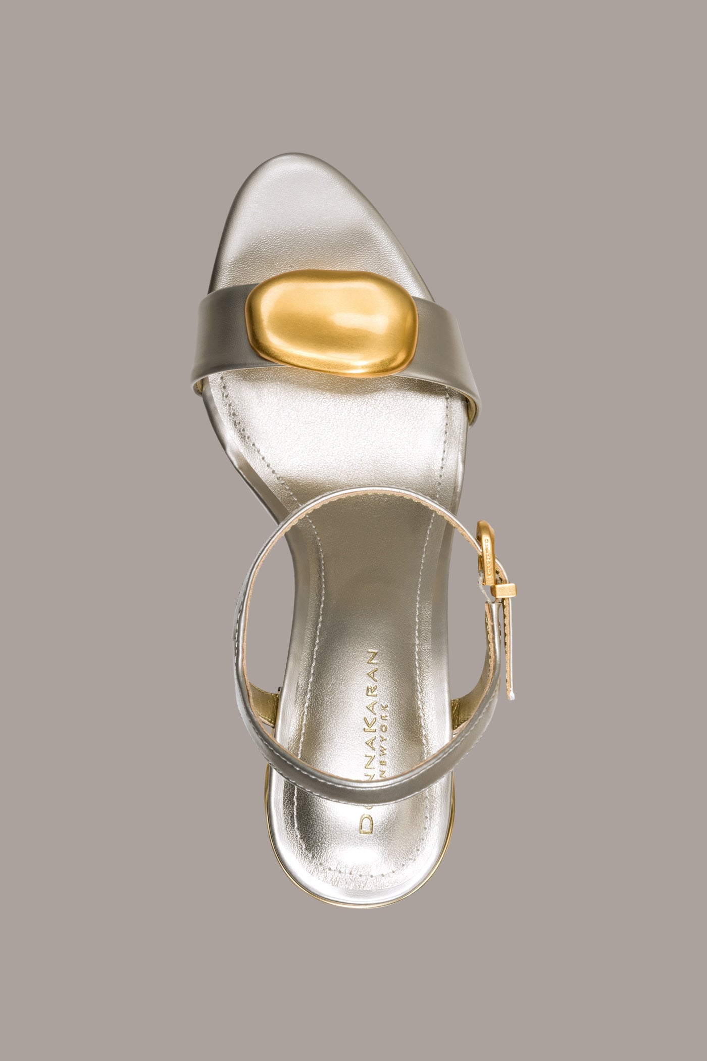 White Gold SERAPHINA SANDAL Donna Karan