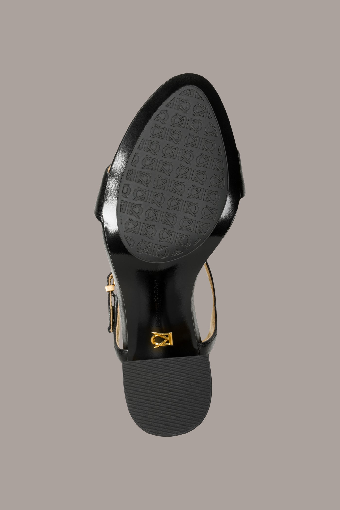 Black SERAPHINA SANDAL Donna Karan