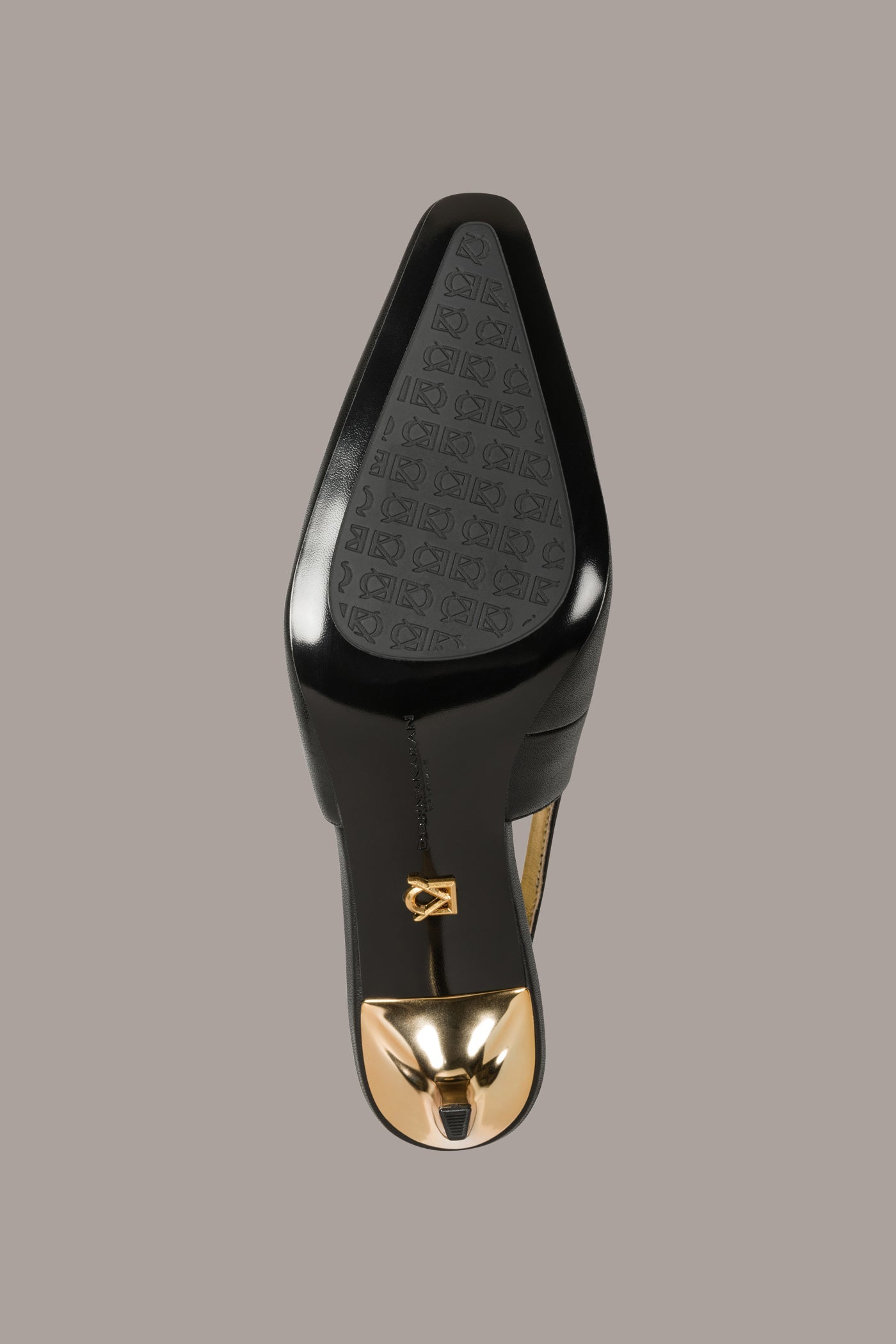 Black SIDNEY SLINGBACK PUMP Donna Karan