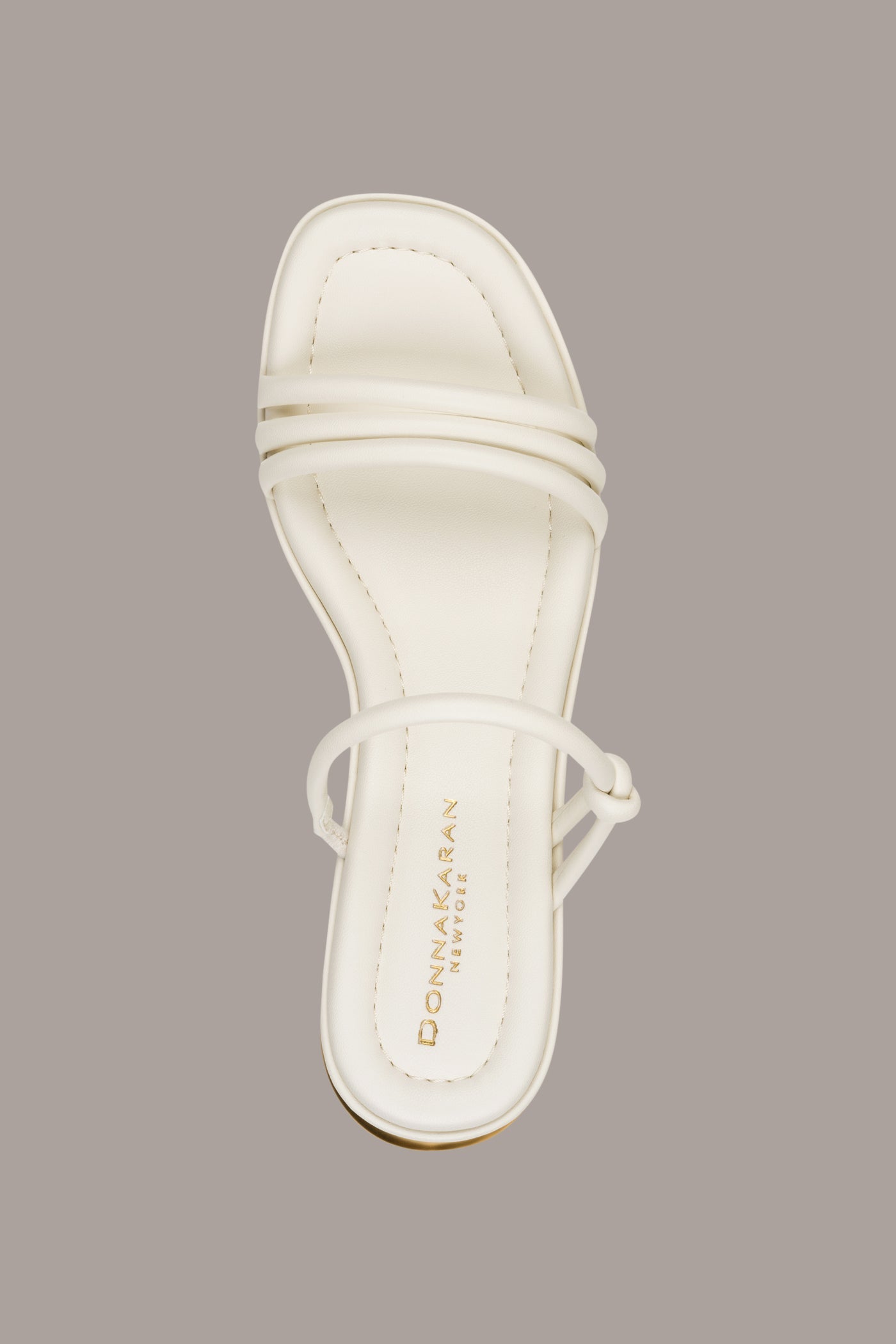 Ivory TAFETA MULE SANDAL Donna Karan
