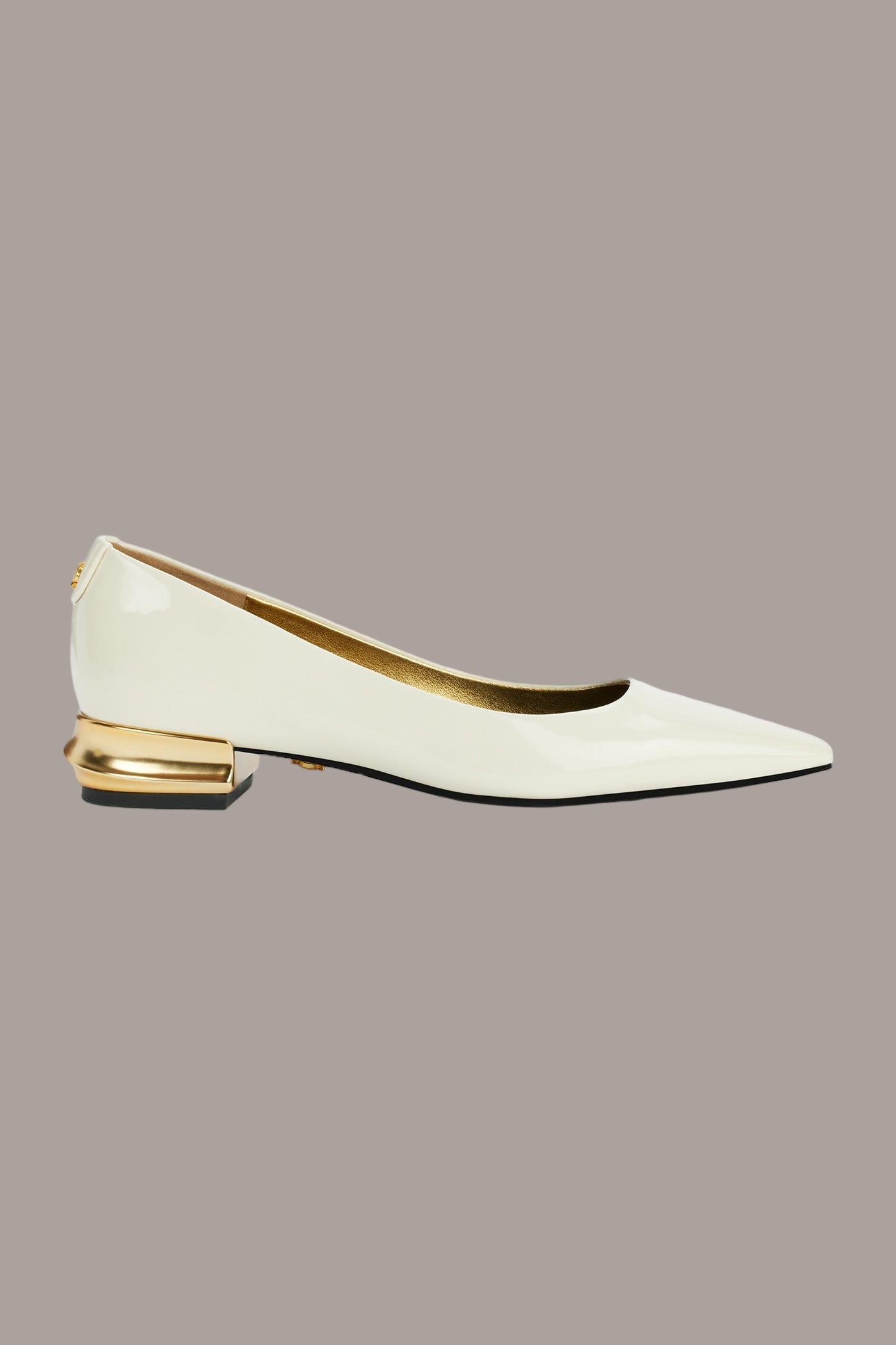 IVORY SAVITA SNIP TOE FLAT Donna Karan