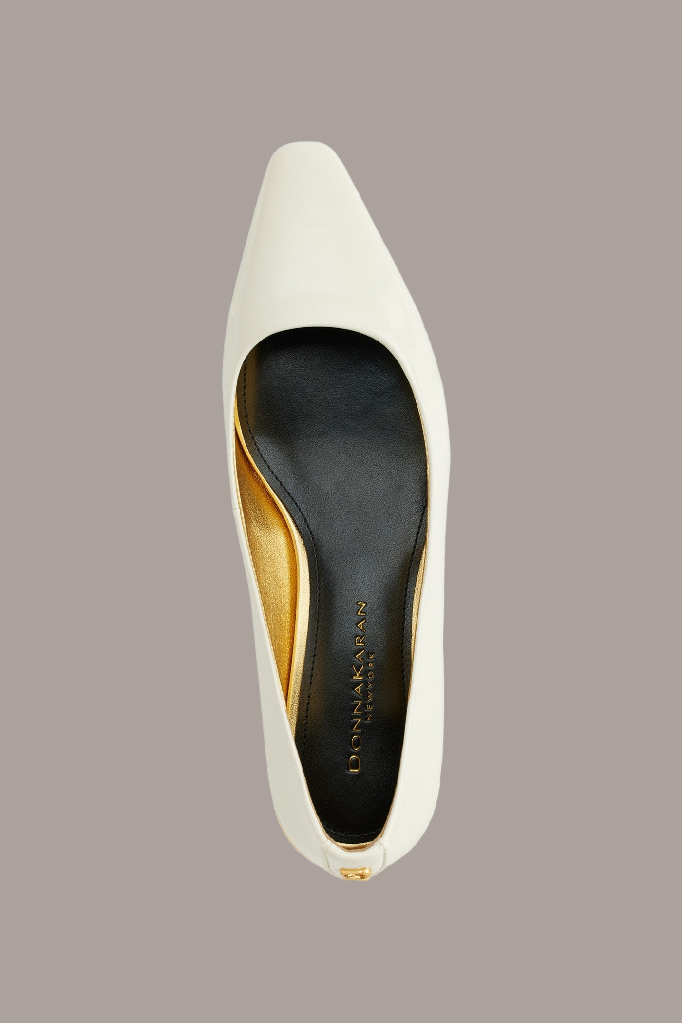 IVORY SAVITA SNIP TOE FLAT Donna Karan