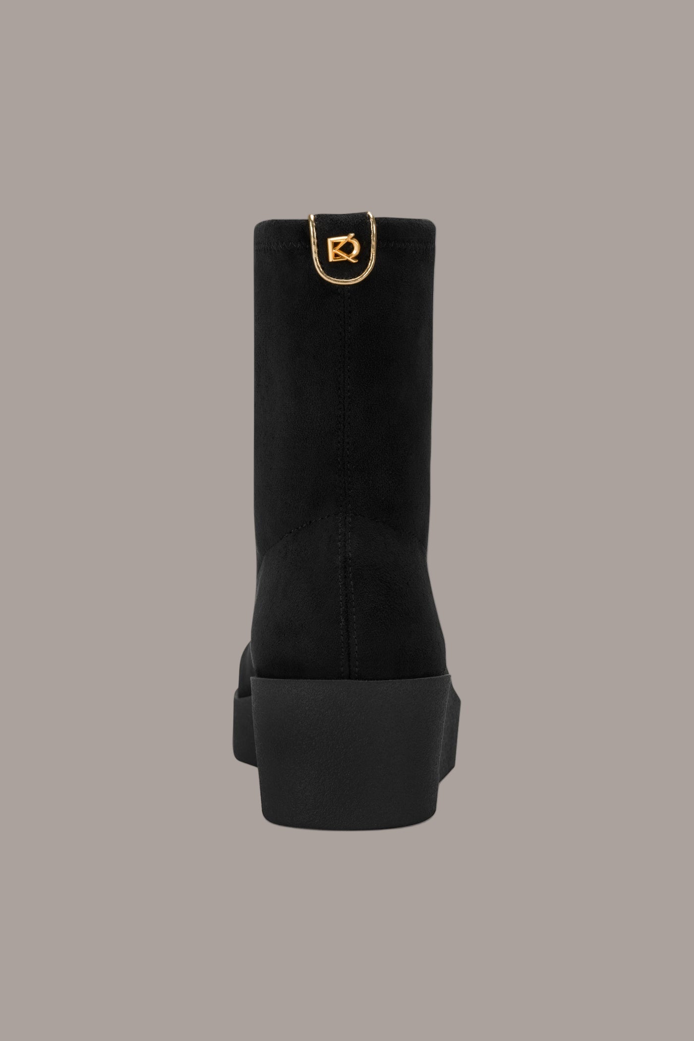 Black VALORY WEDGE BOOTIE Donna Karan