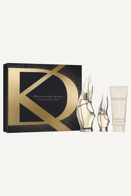 White DONNA KARAN CASHMERE MIST ESSENTIALS GIFT SET Donna Karan
