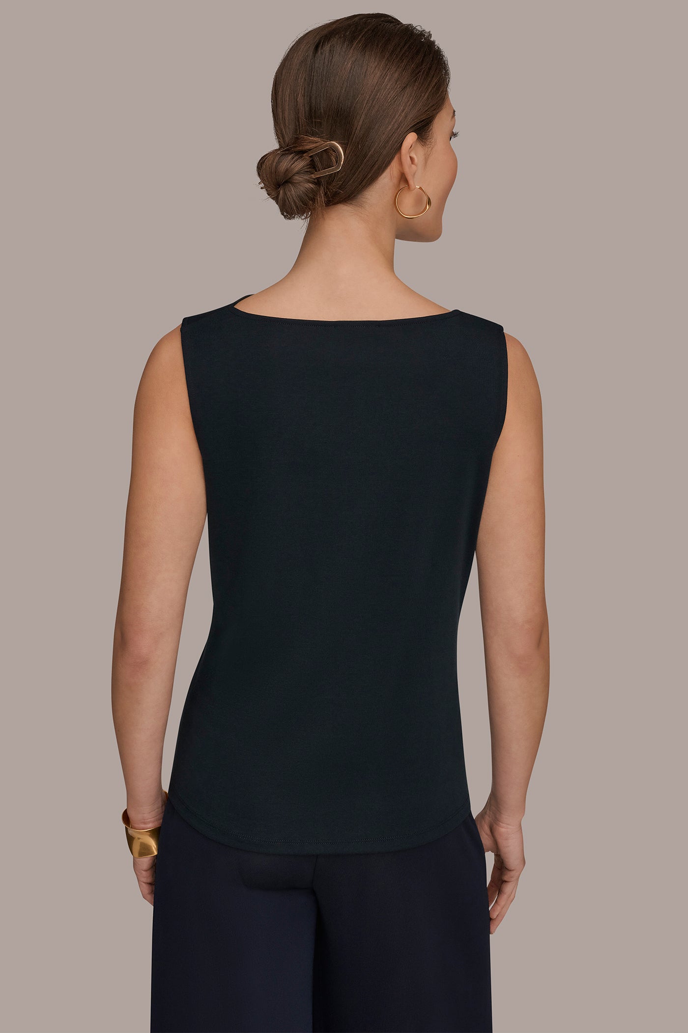 Nightfall ASYMMETRIC BLOUSE Donna Karan