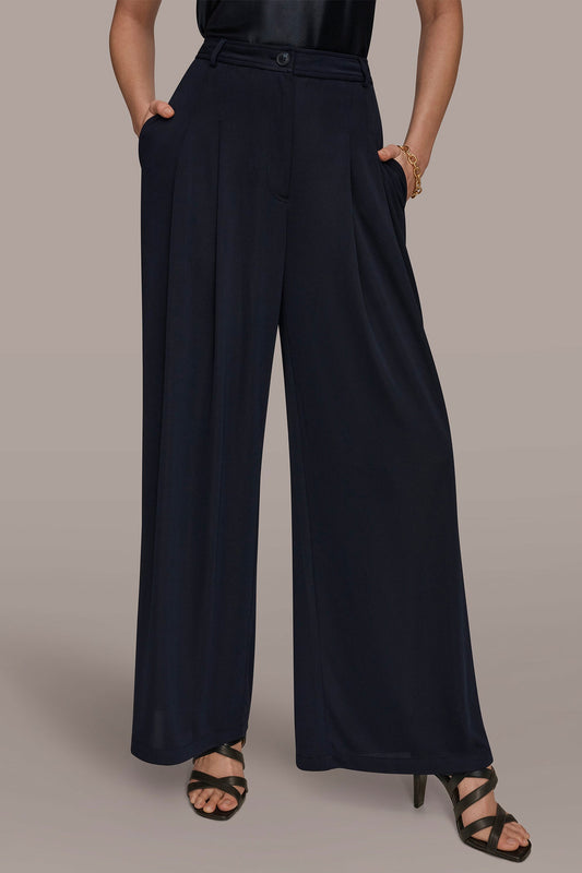 Nightfall PLEATED KNIT PANT Donna Karan