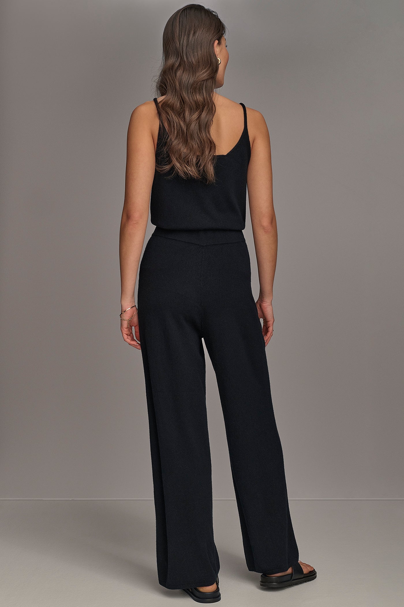 Black CASHMERE PANT Donna Karan