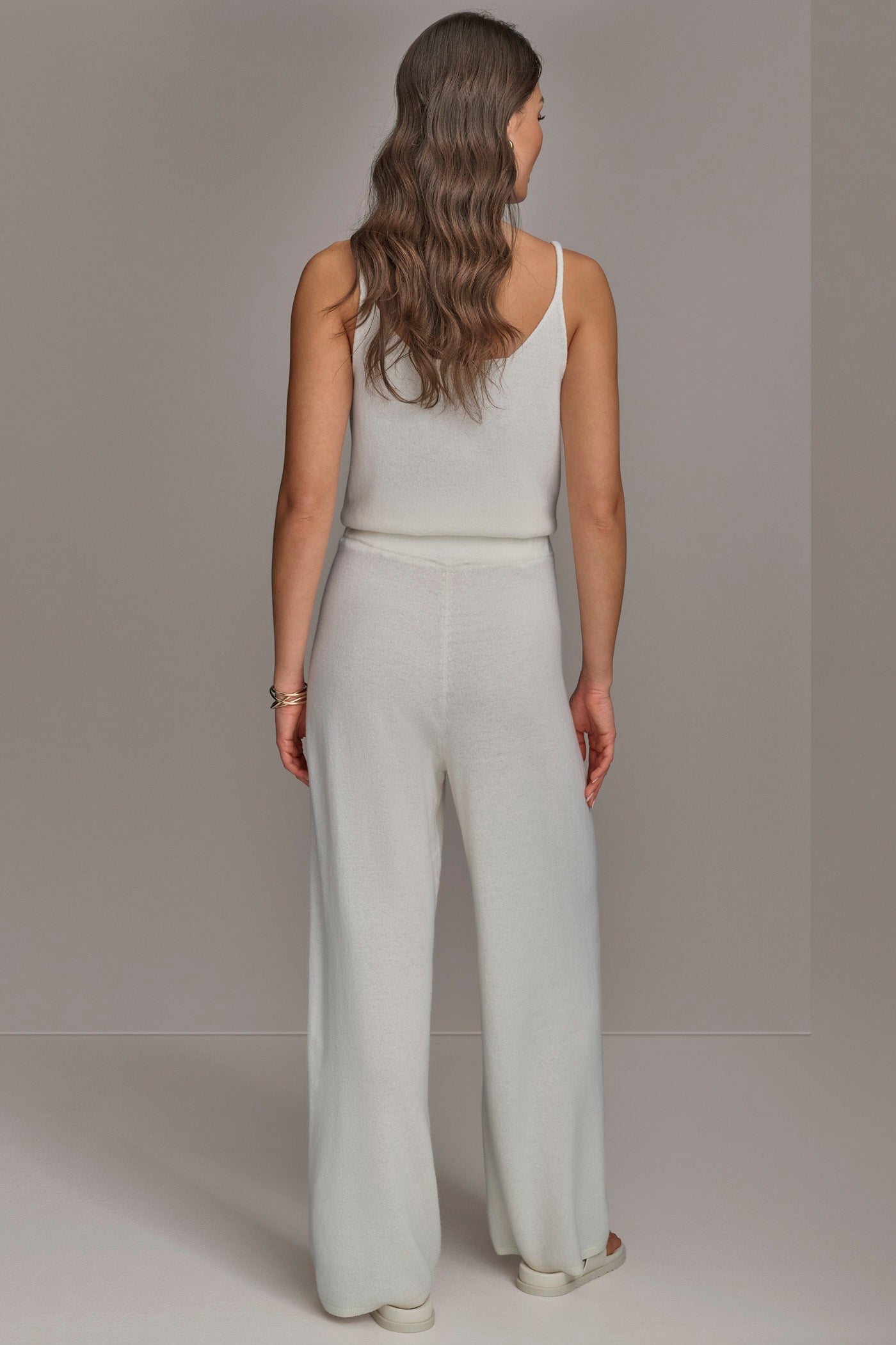 Cream CASHMERE PANT Donna Karan