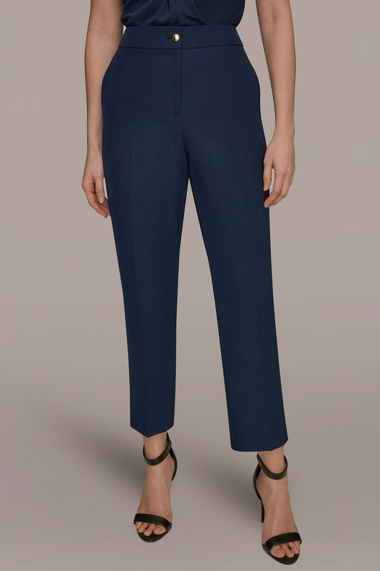 Nightfall MID-RISE SLIM ANKLE PANT Donna Karan